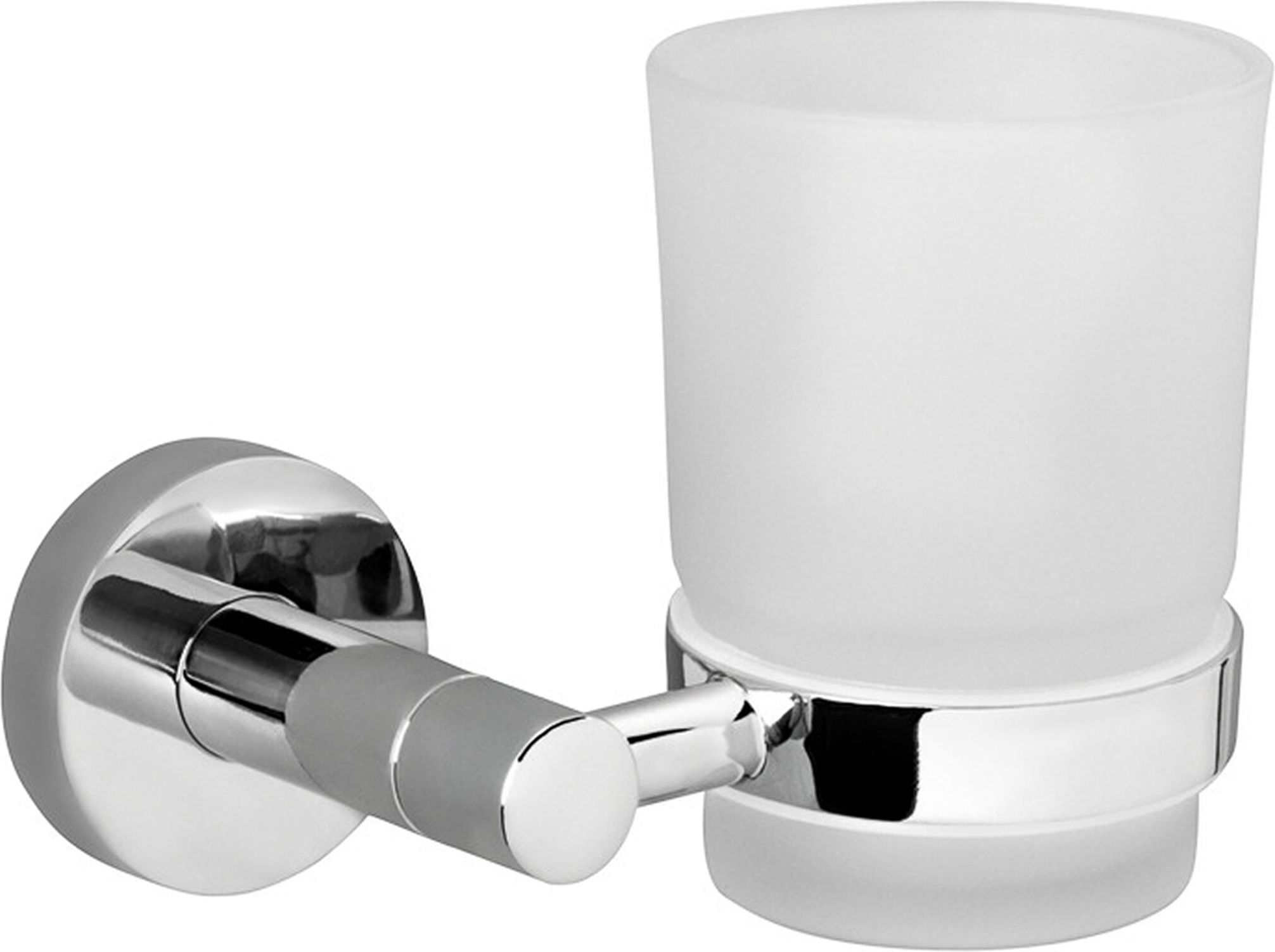 Изображение товара Стакан для зубных щеток Verran Ambiss хром настенный классический стальной