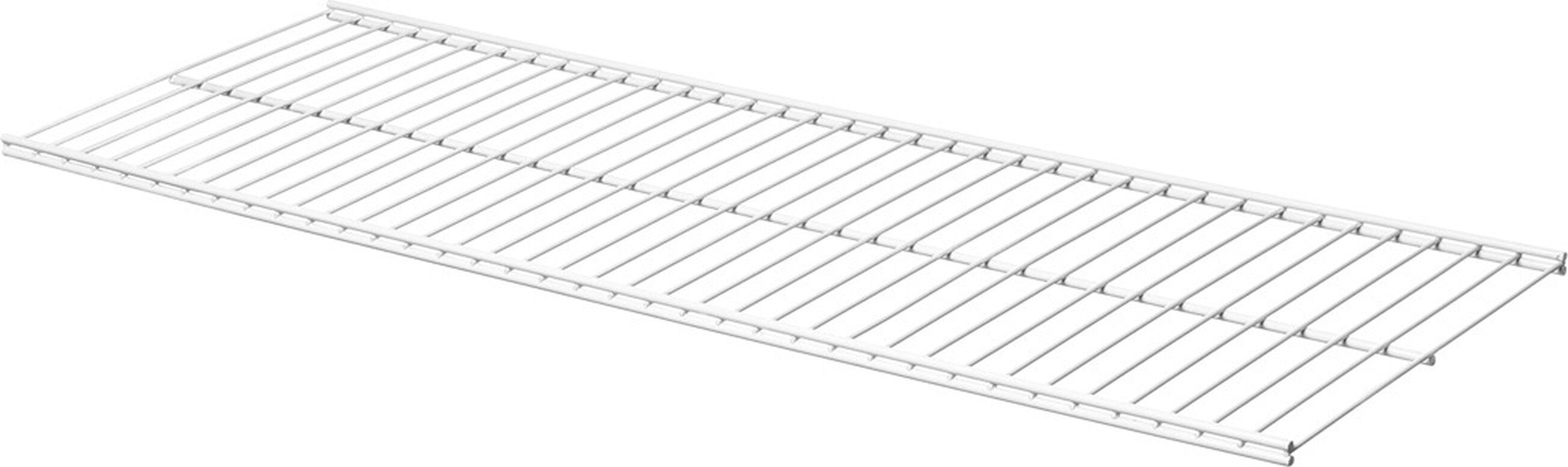 Изображение товара Полка для одежды Larvij белая 15x90x30 см из стали с покрытием порошковой краской