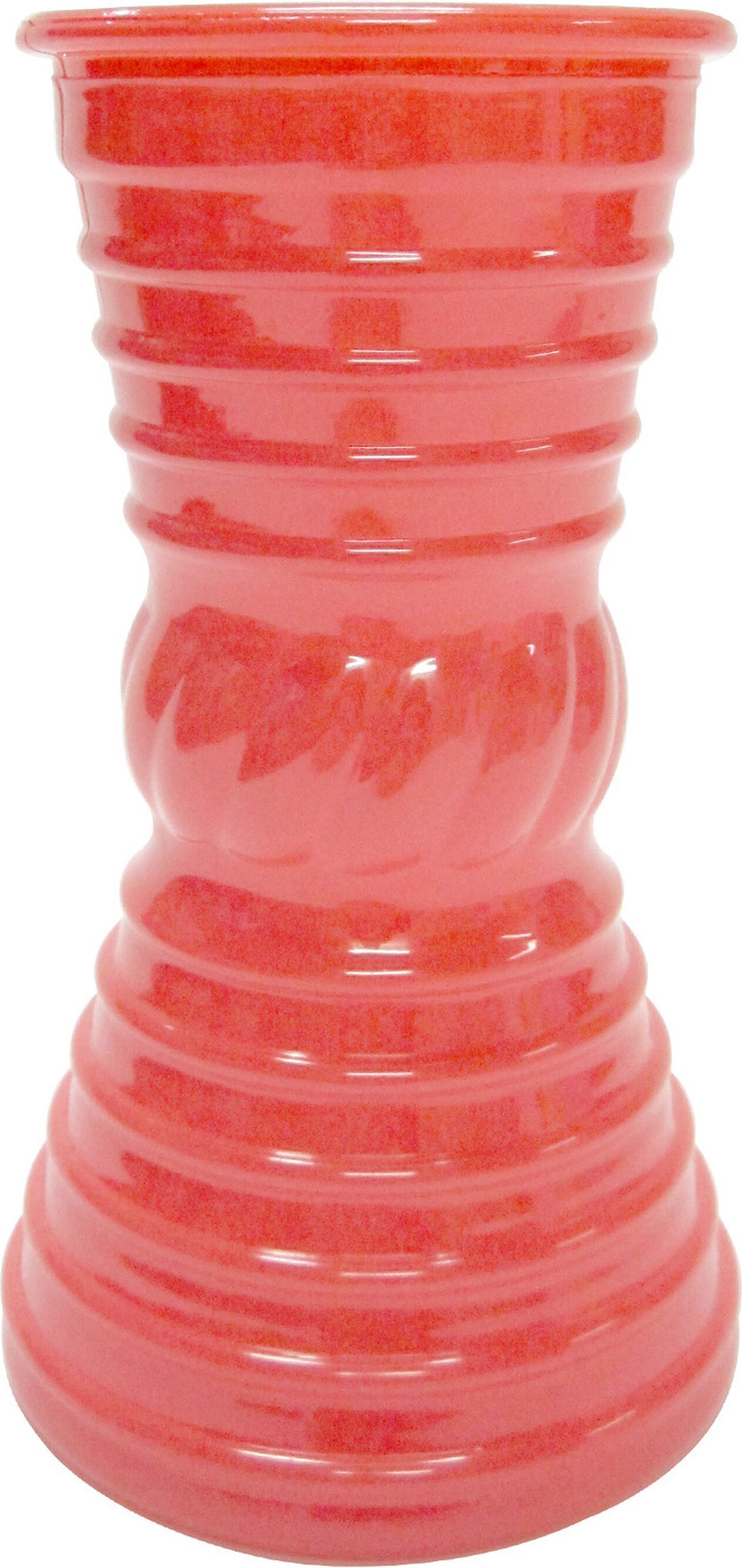 Изображение товара Ваза стеклянная Грейси коралловая 9х19 см