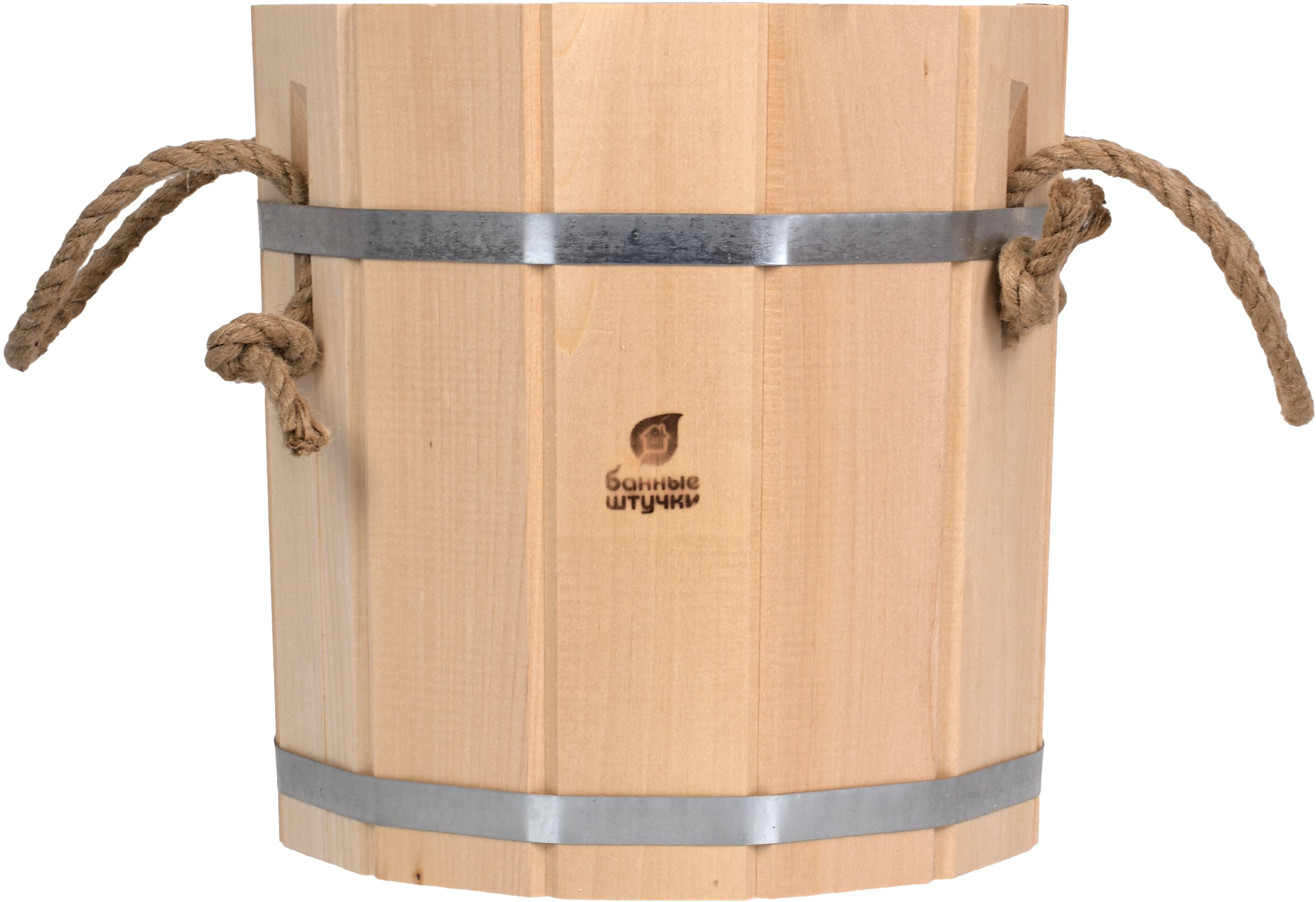 Изображение товара Запарник Банные штучки липовый 8 л натуральная древесина для парилки