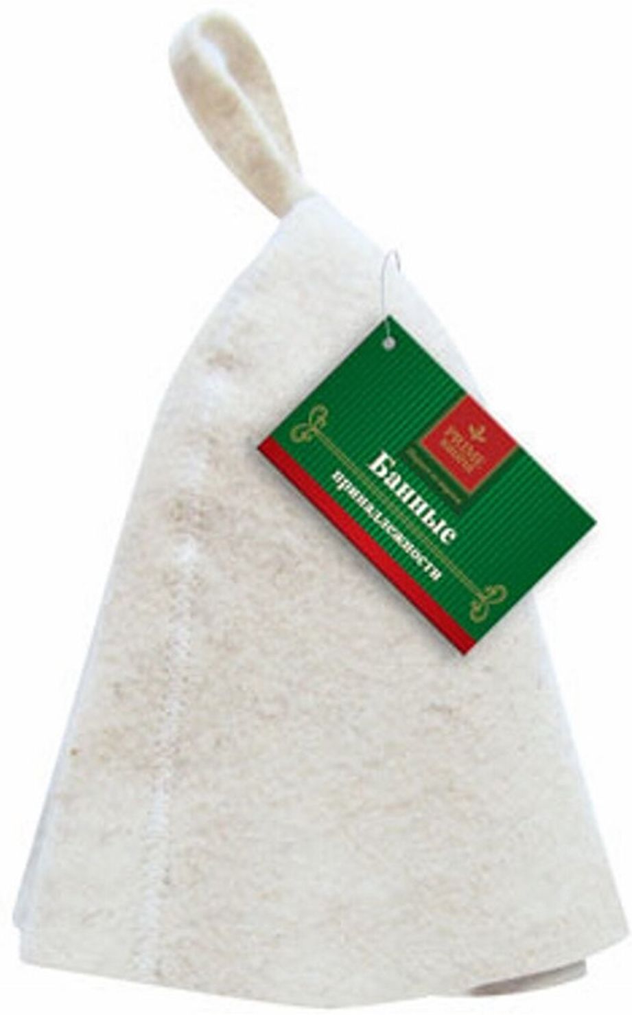 Изображение товара Шапка для бани войлок 36х25 см