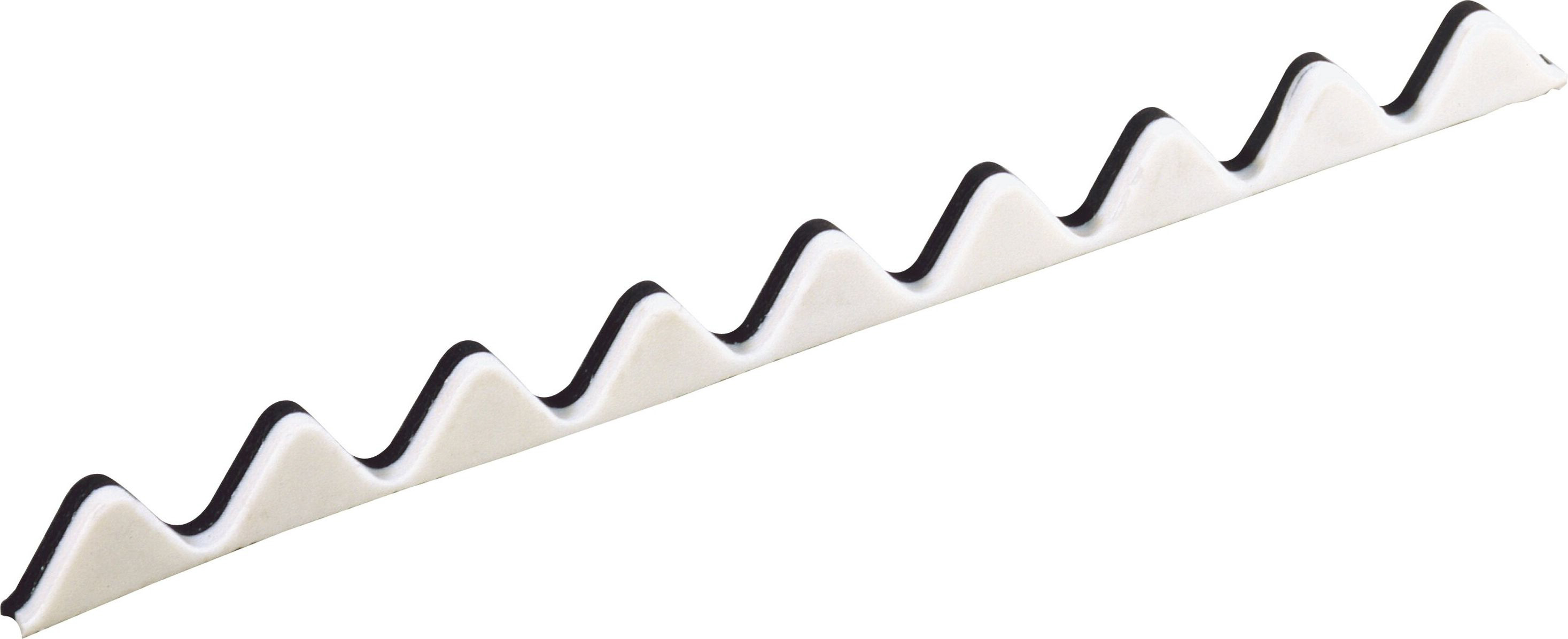 Изображение товара Заполнитель карнизов Ондулин серый 850х15 мм для кровли и вентиляции