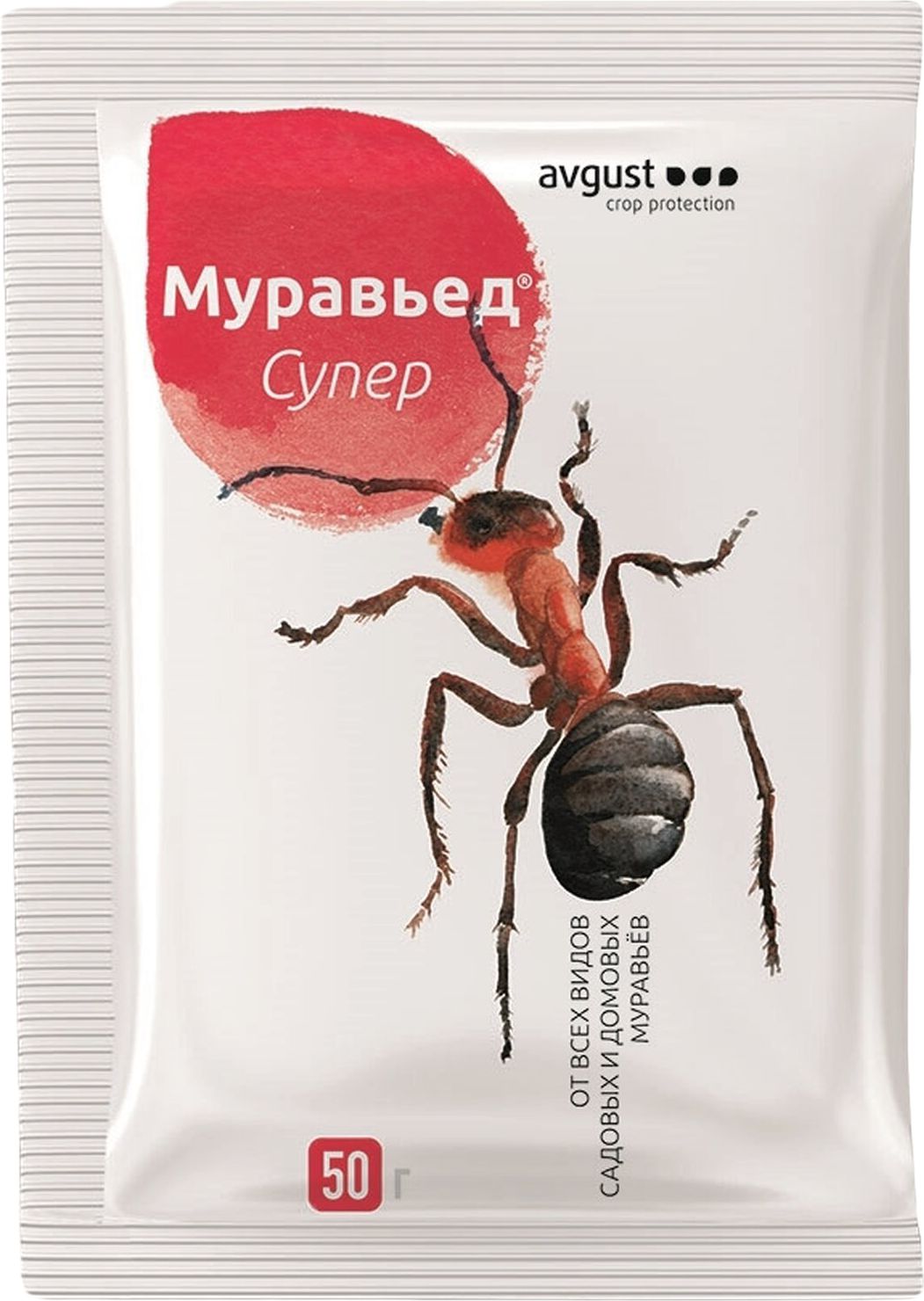 Изображение товара Средство защитное от муравьев Avgust Муравьед Супер 50 г