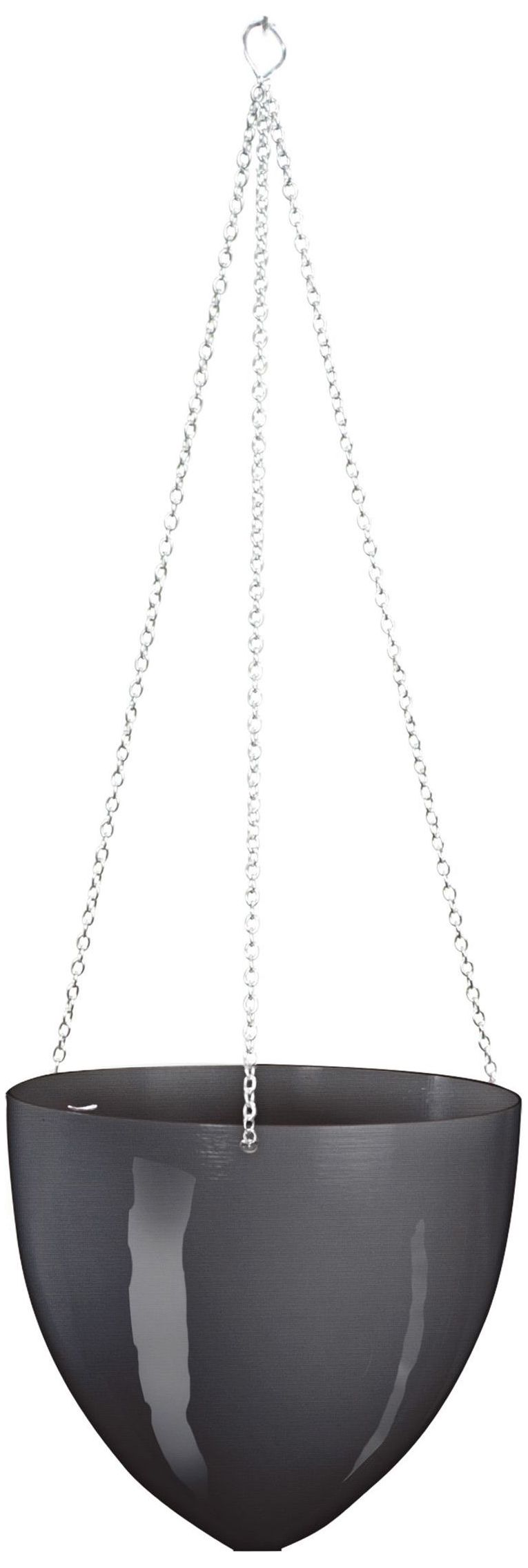 Изображение товара Горшок Scheurich Skyhanger 209 d20 см полипропиленовый серый