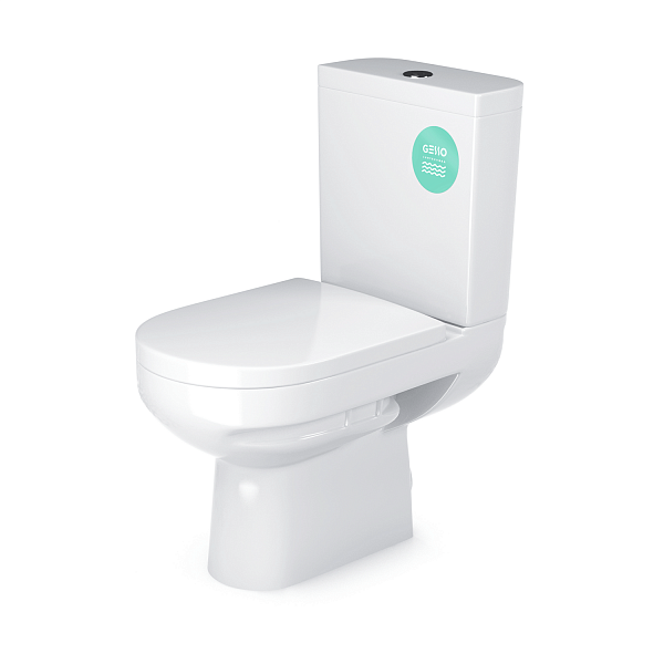 Изображение товара Унитаз компакт Gesso W 103 с антивсплеском и двойным сливом