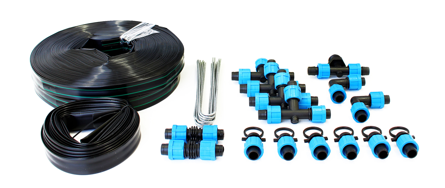 Изображение товара Полив капельный ECOTEC Aquarel комплект Master-40 80 м 6 линий d 16 мм