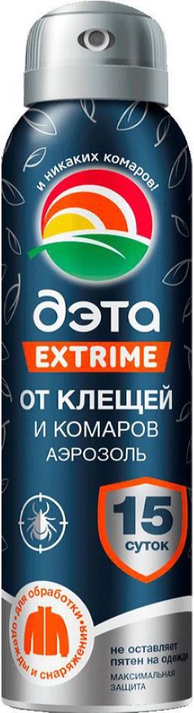 Изображение товара Аэрозоль от клещей и комаров ДЭТА для обработки одежды и снаряжения 150 мл