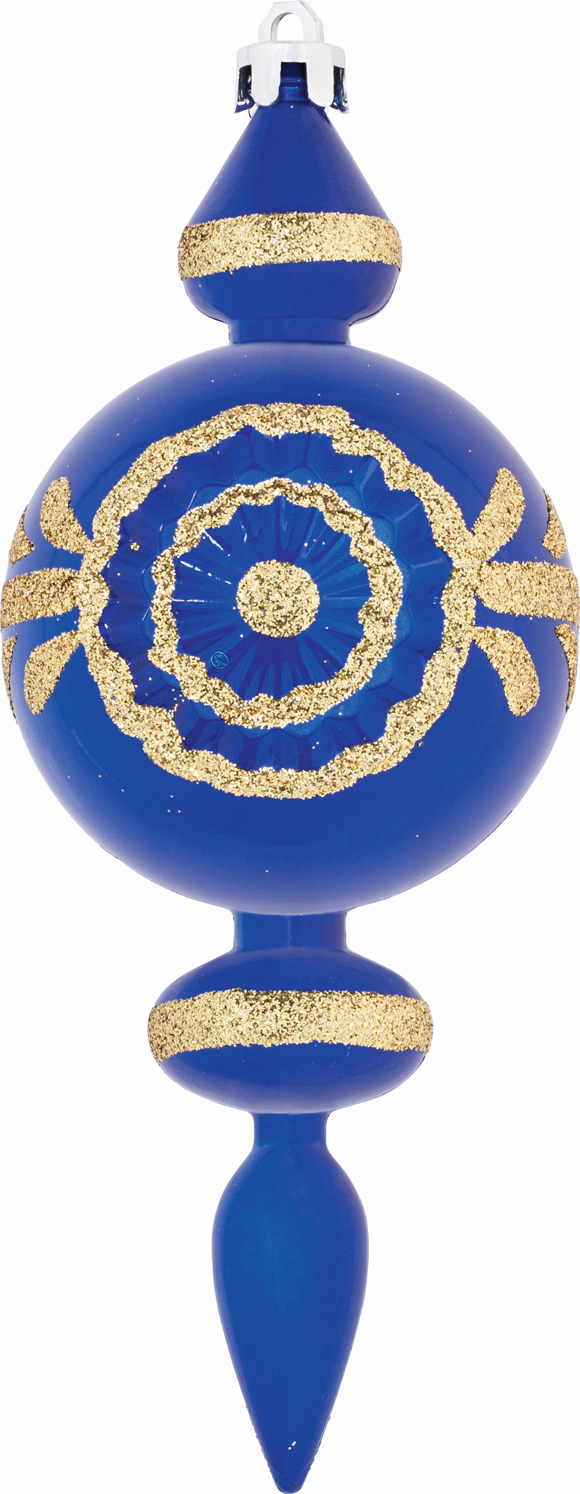 Изображение товара Набор ёлочных игрушек Капля 2 шт 16 см винтажные украшения для елки