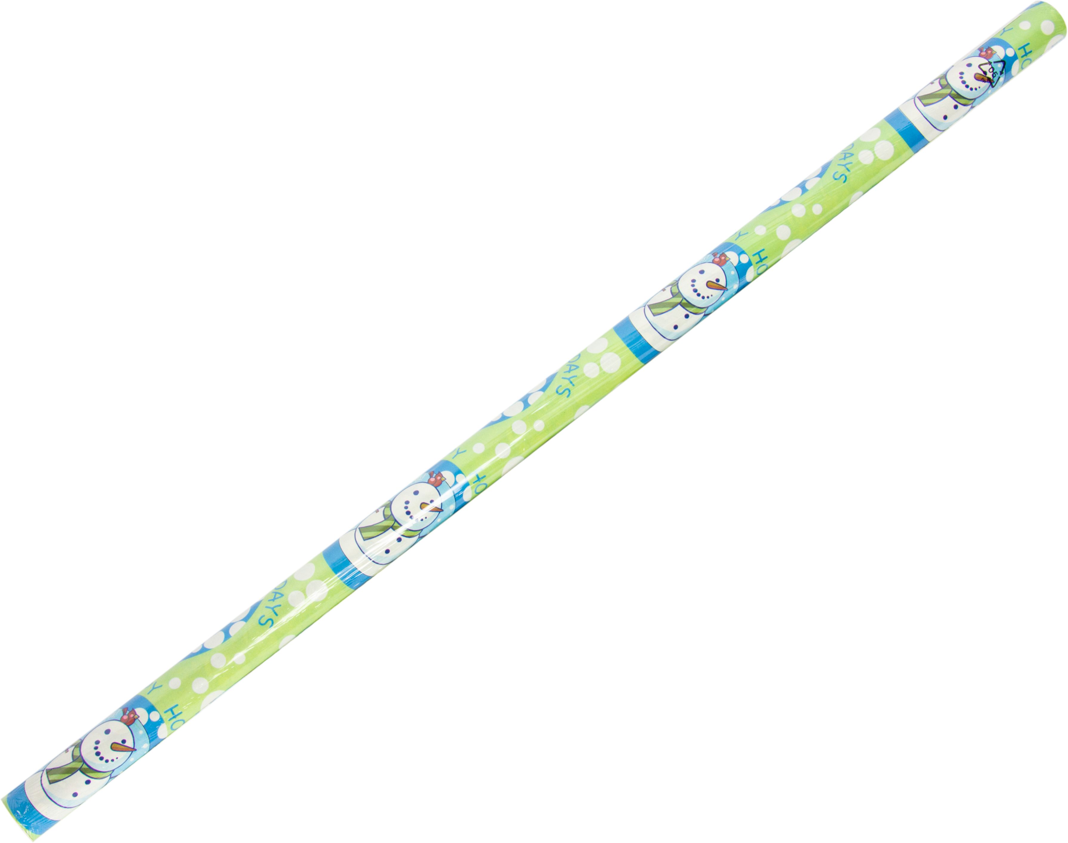 Изображение товара Бумага упаковочная новогодняя в ассортименте для подарков