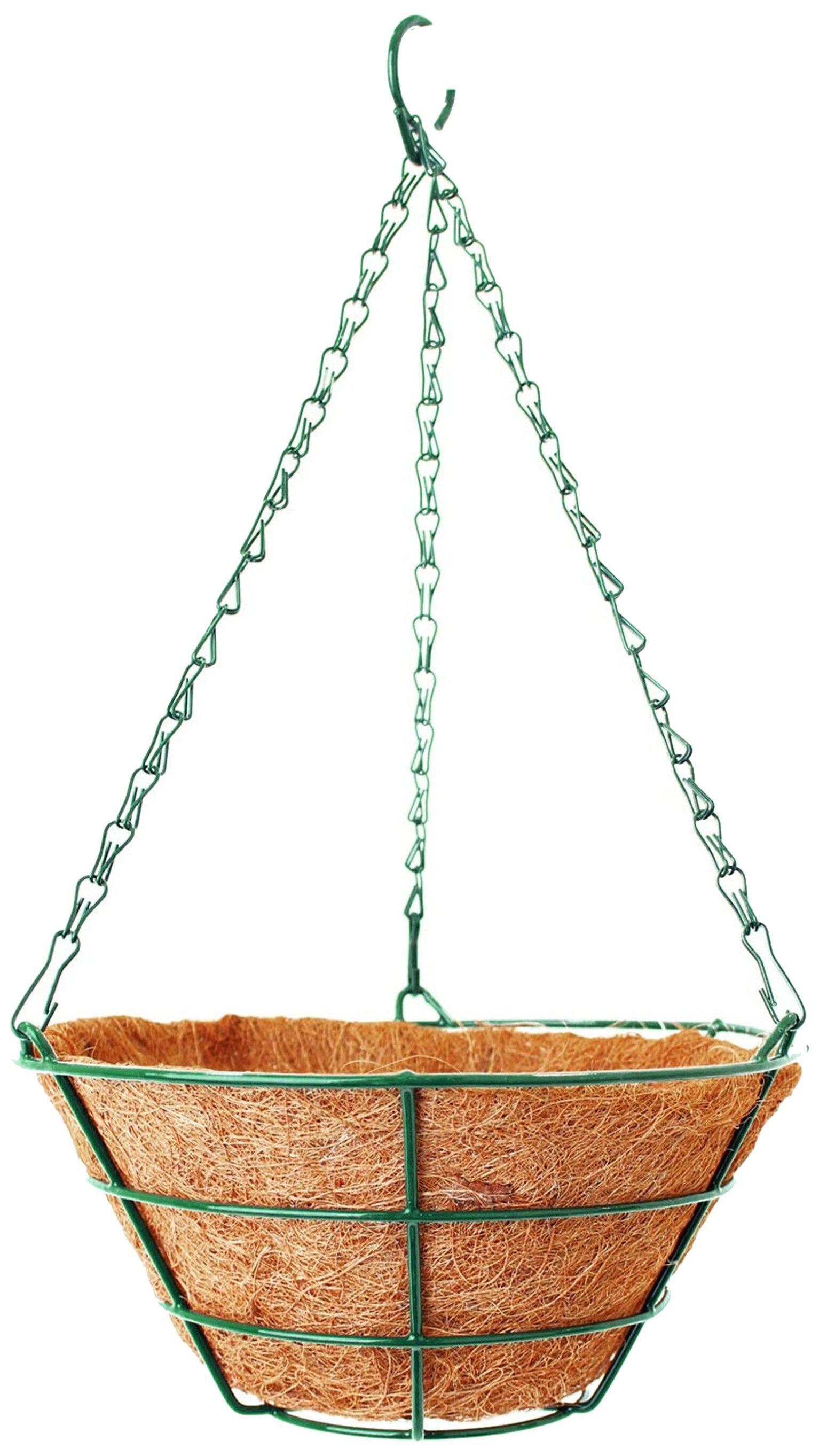 Изображение товара Кашпо GARDEN SHOW Усеченый конус d25 см металлическое коричневое