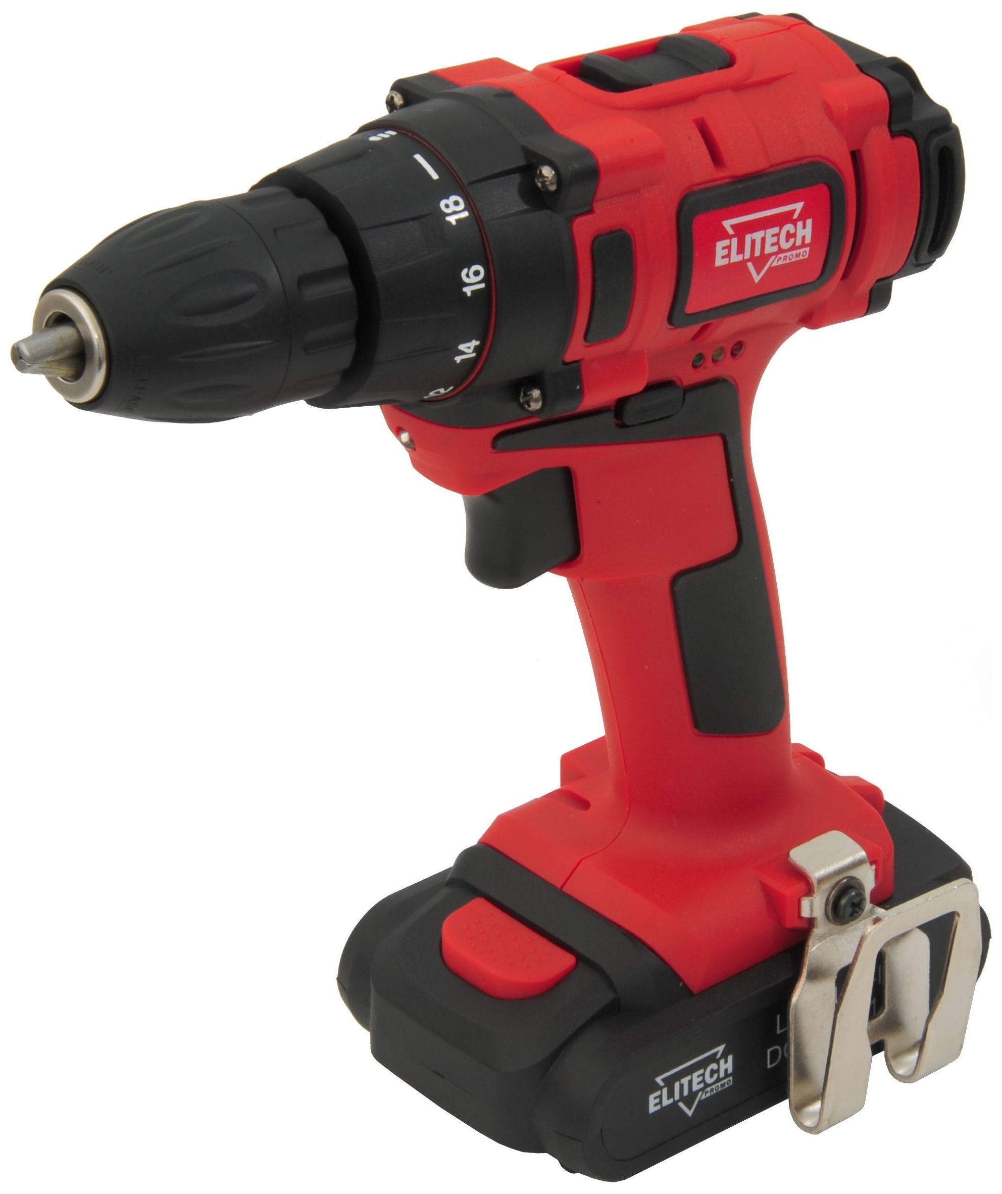 Изображение товара Дрель-шуруповерт ELITECH ДА 18СЛК2