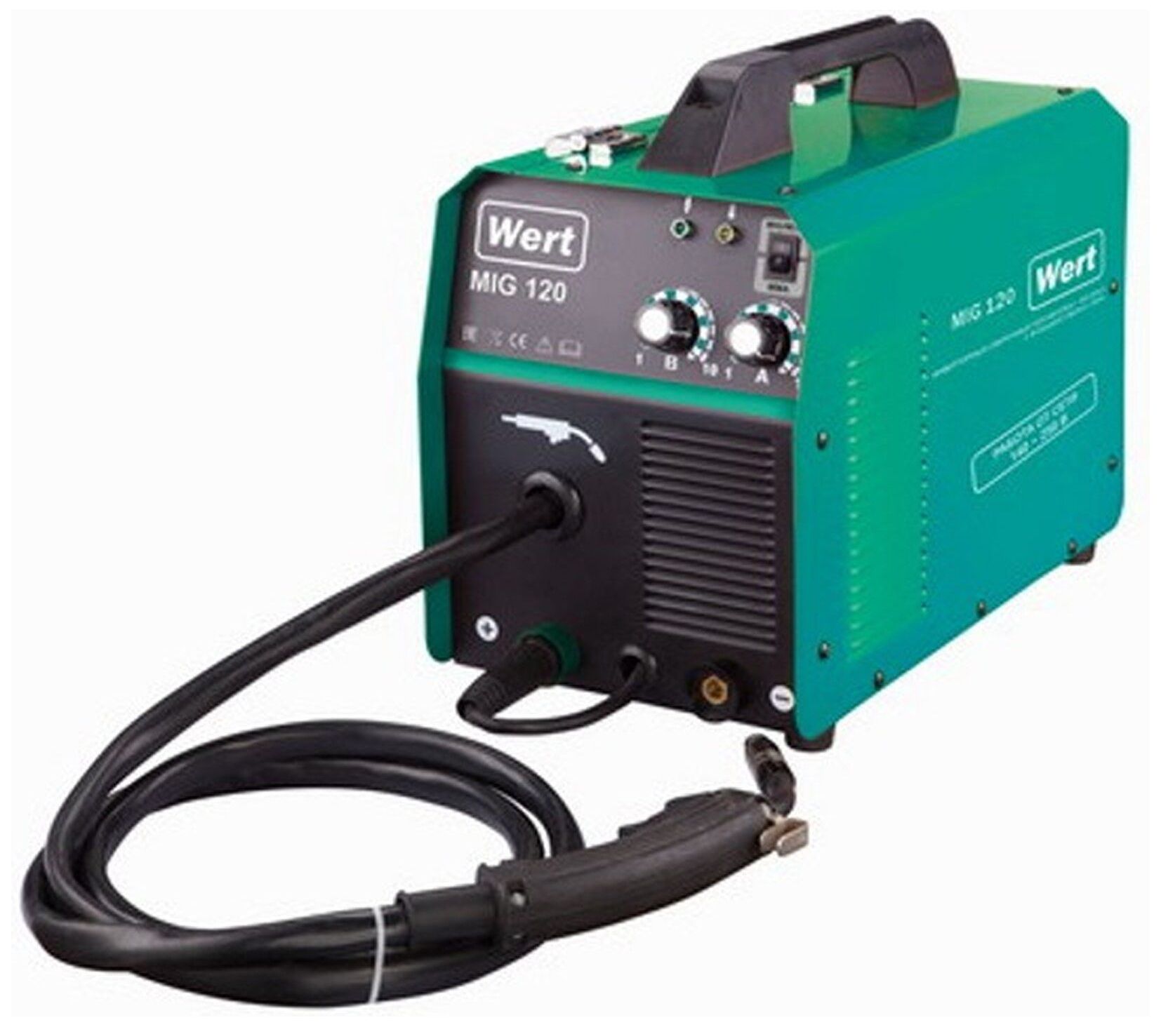Изображение товара Сварочный инвертор Wert 120 MIG/MAG, MMА