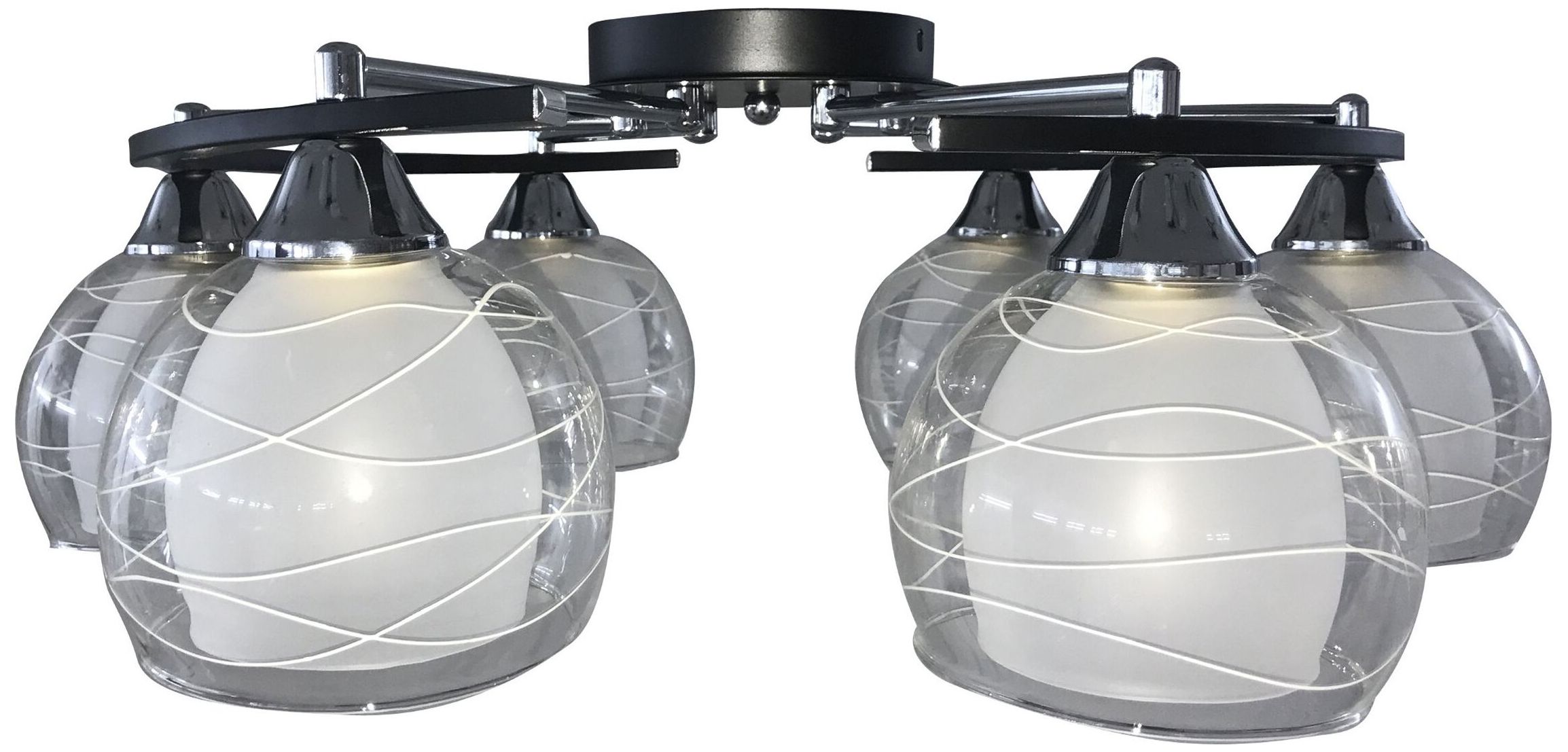 Изображение товара Потолочная люстра LedoLight M122/6A для освещения больших комнат