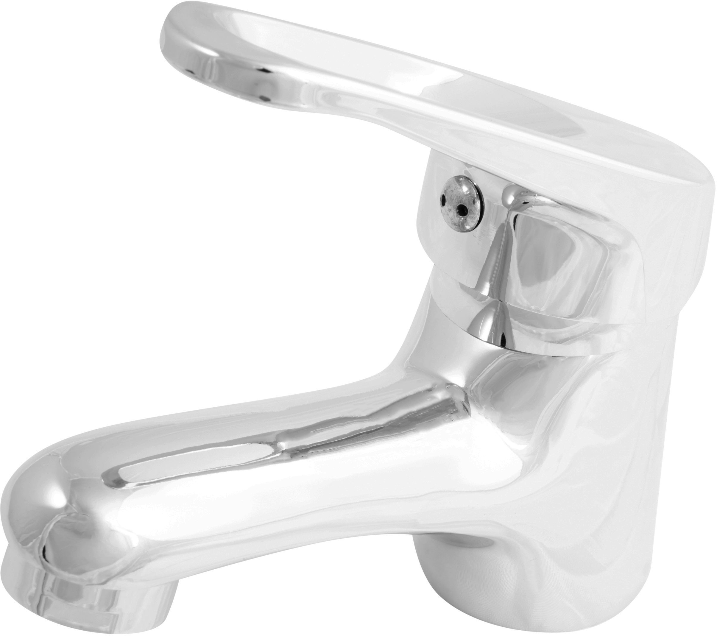 Изображение товара Смеситель для раковины OBI 258009 однорычажный хром нержавеющая сталь