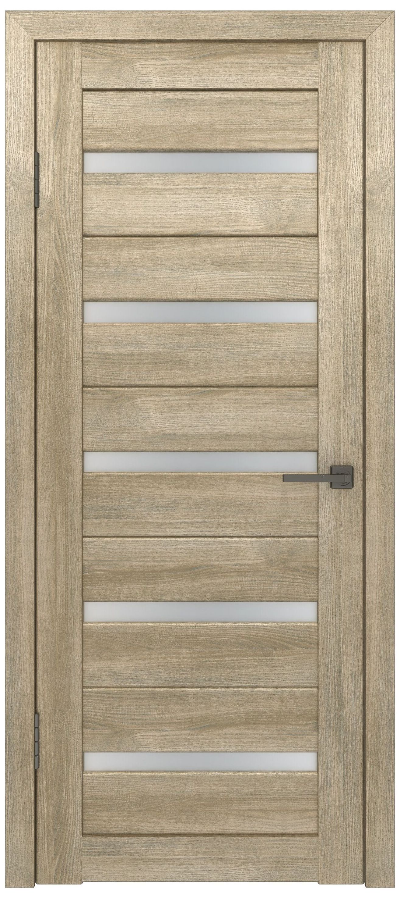 Изображение товара Межкомнатная дверь Лайт остекленная Дуб мокко 70х200 cм