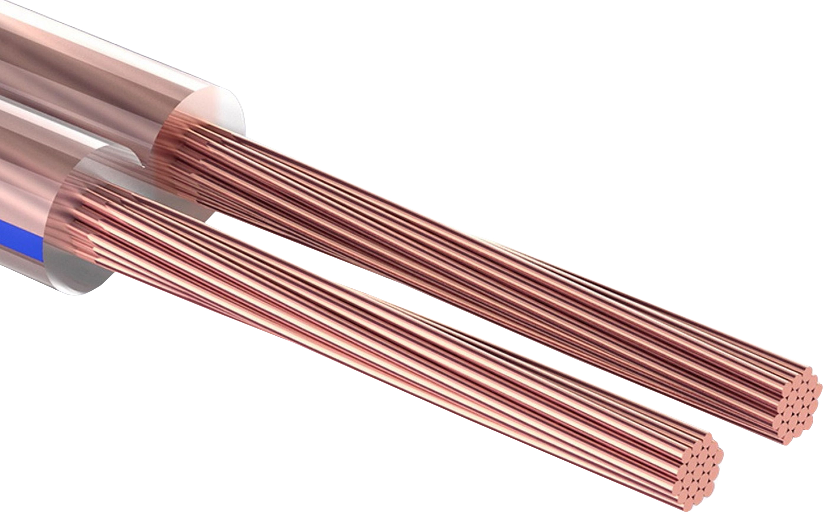 Изображение товара Кабель акустический REXANT BLUELINE 2х1,5 кв мм 15 м Лучшая передача звука