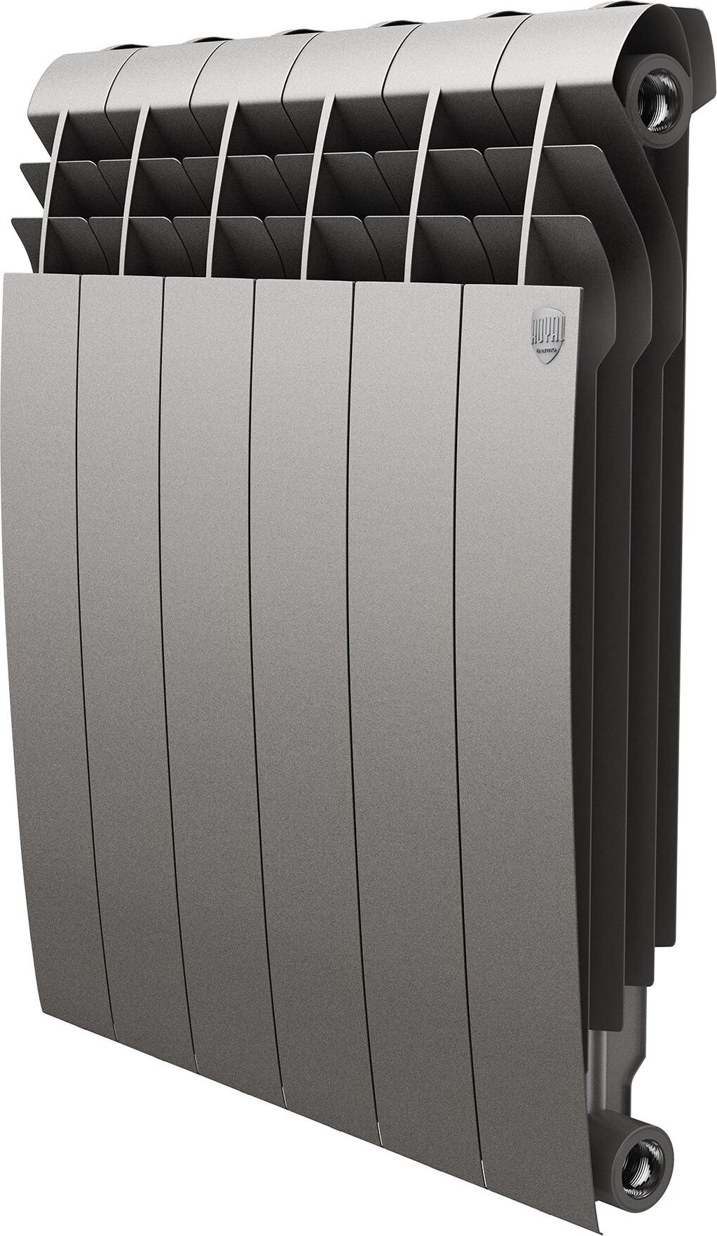 Изображение товара Радиатор биметаллический Royal Thermo BiLiner 500 6 секций серебристый