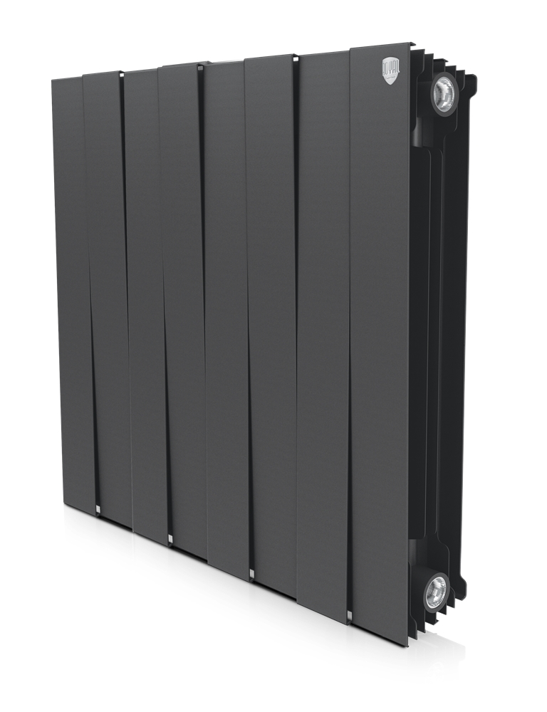 Изображение товара Биметаллический радиатор Royal Thermo PianoForte 500 Noir Sable 8 секций