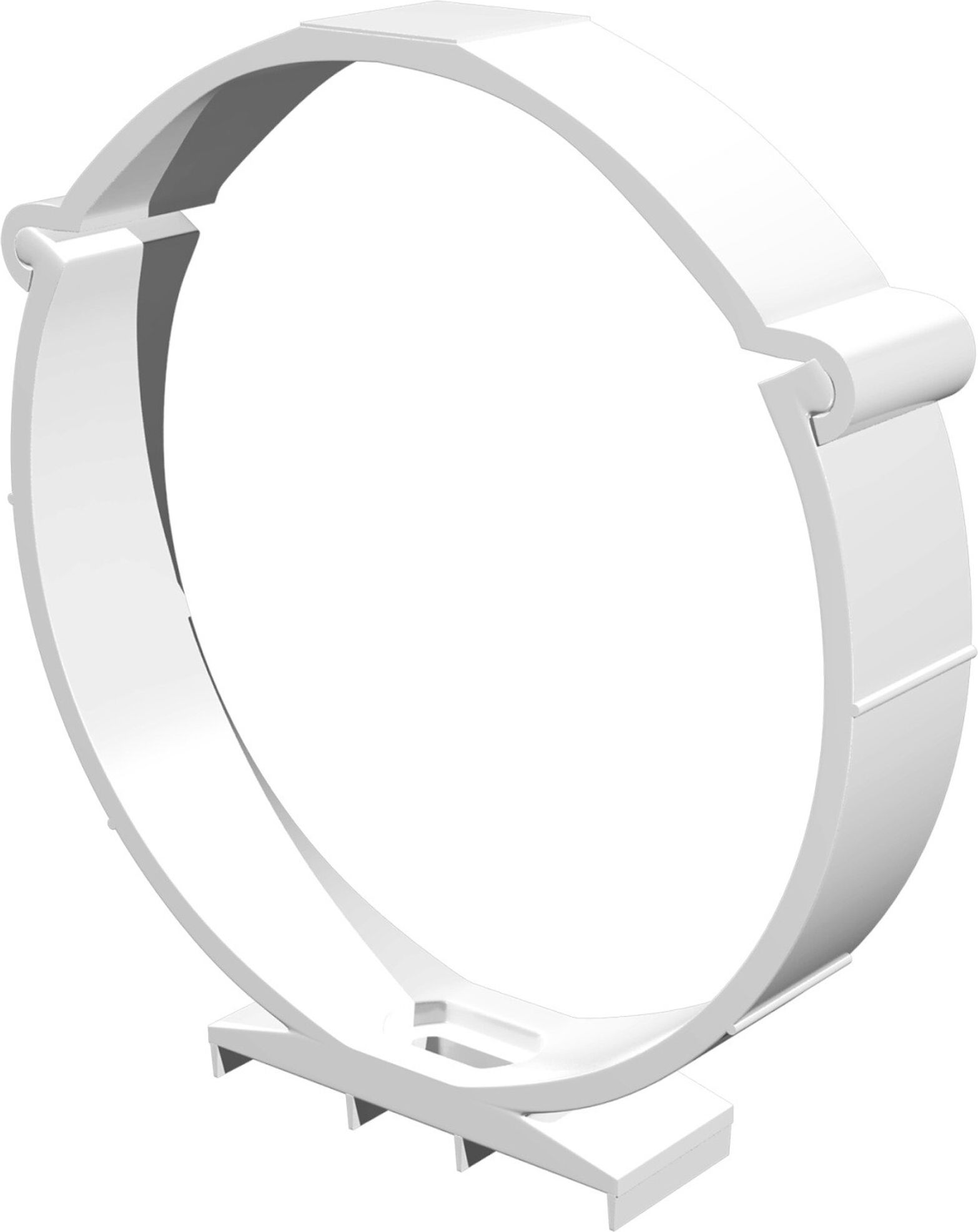 Изображение товара Держатель ERA 10ДКП полистирол d100 мм для воздуховодов крепление к монтажу