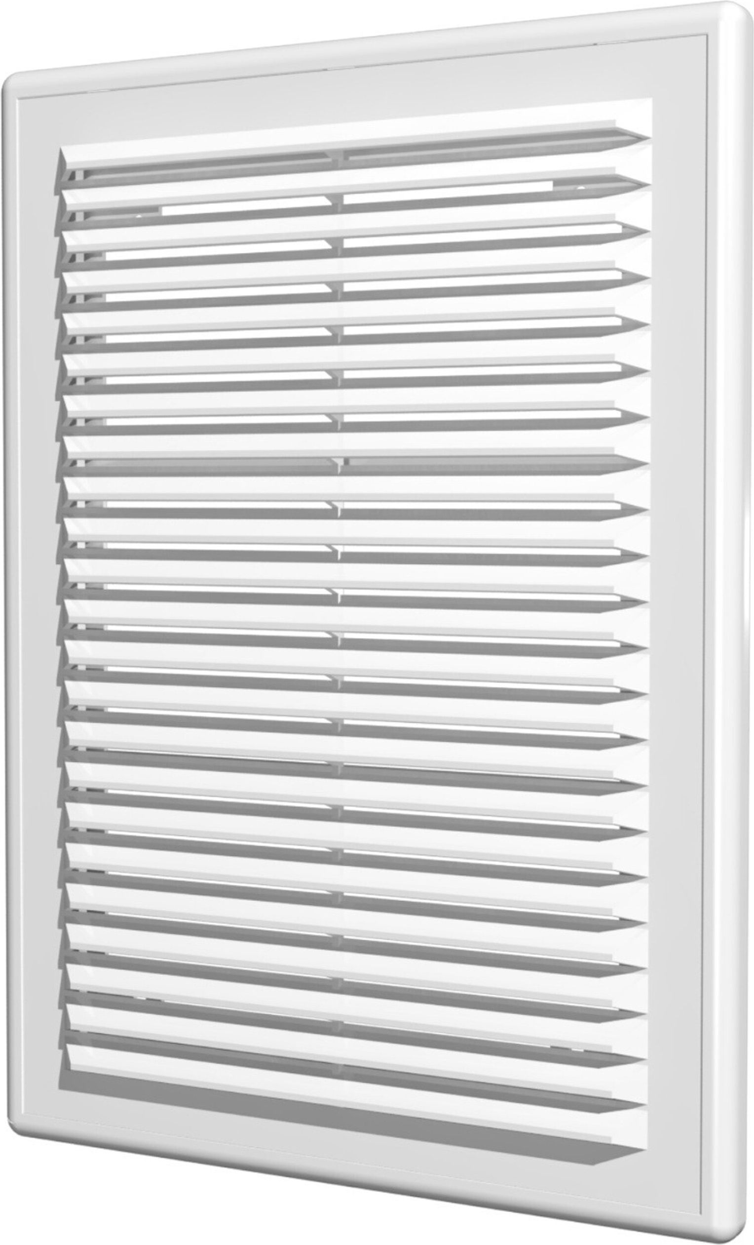 Изображение товара Решетка приточно-вытяжная ERA 1825Р пластик 183x253 мм белый