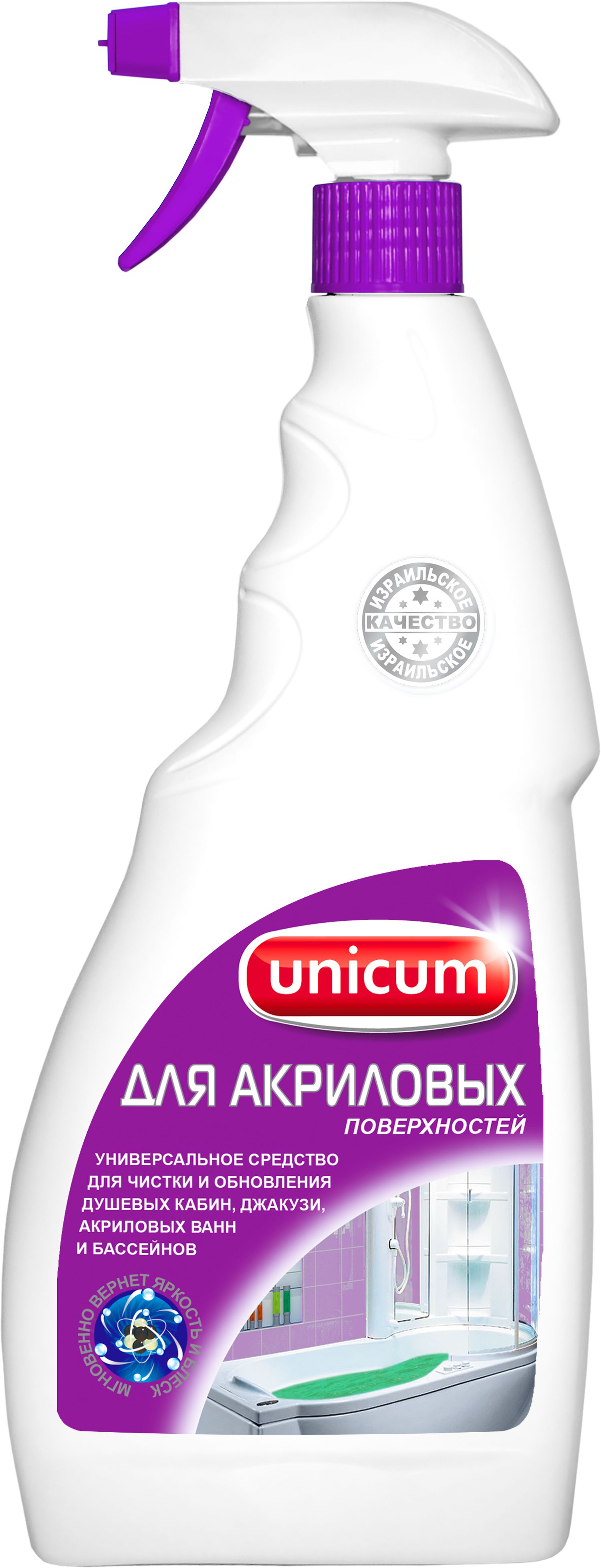 Изображение товара Средство для чистки акрила Unicum 500 мл
