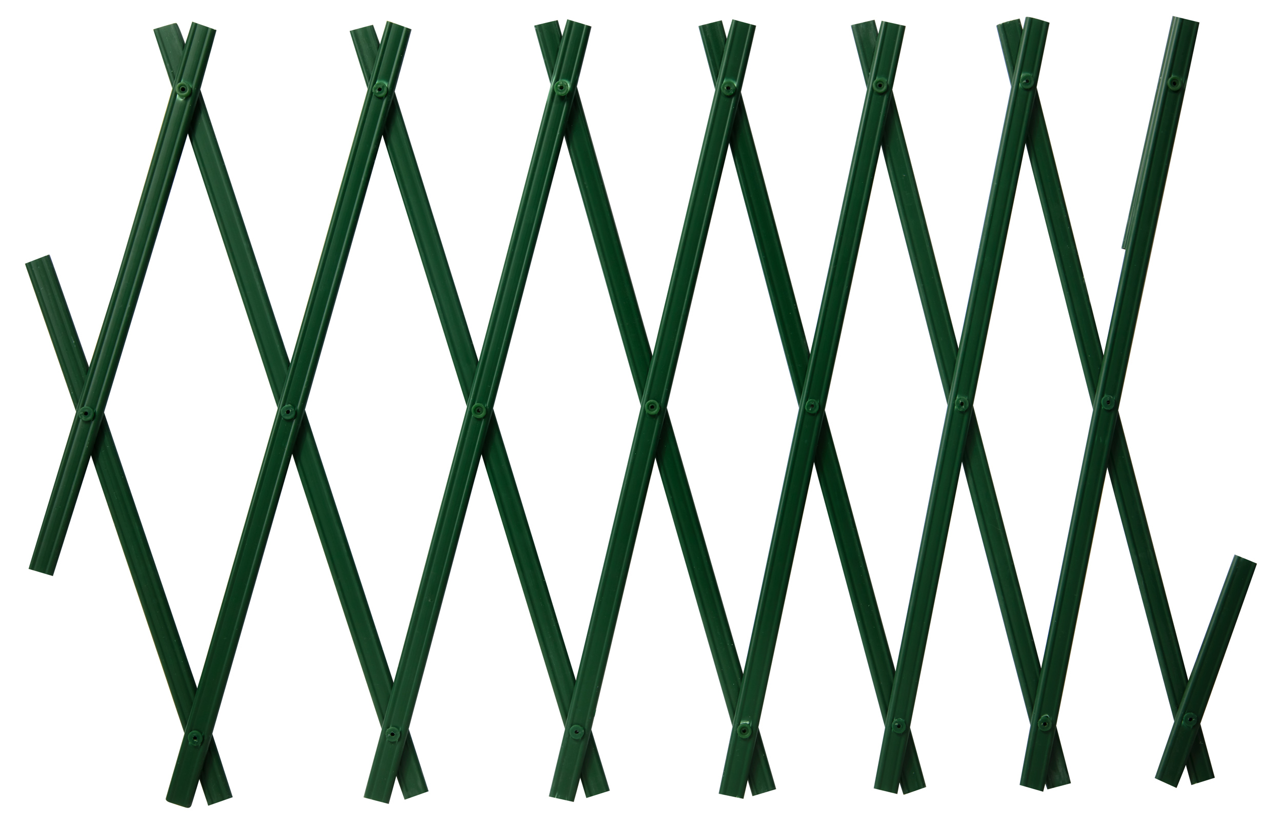 Изображение товара Забор для клумб 178270 180 см зеленый