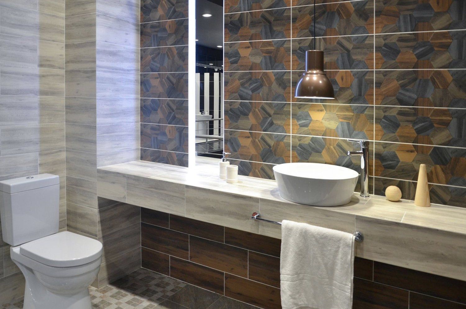 Изображение товара Керамическая плитка Керамин Миф дерево бежевая 40х40 см