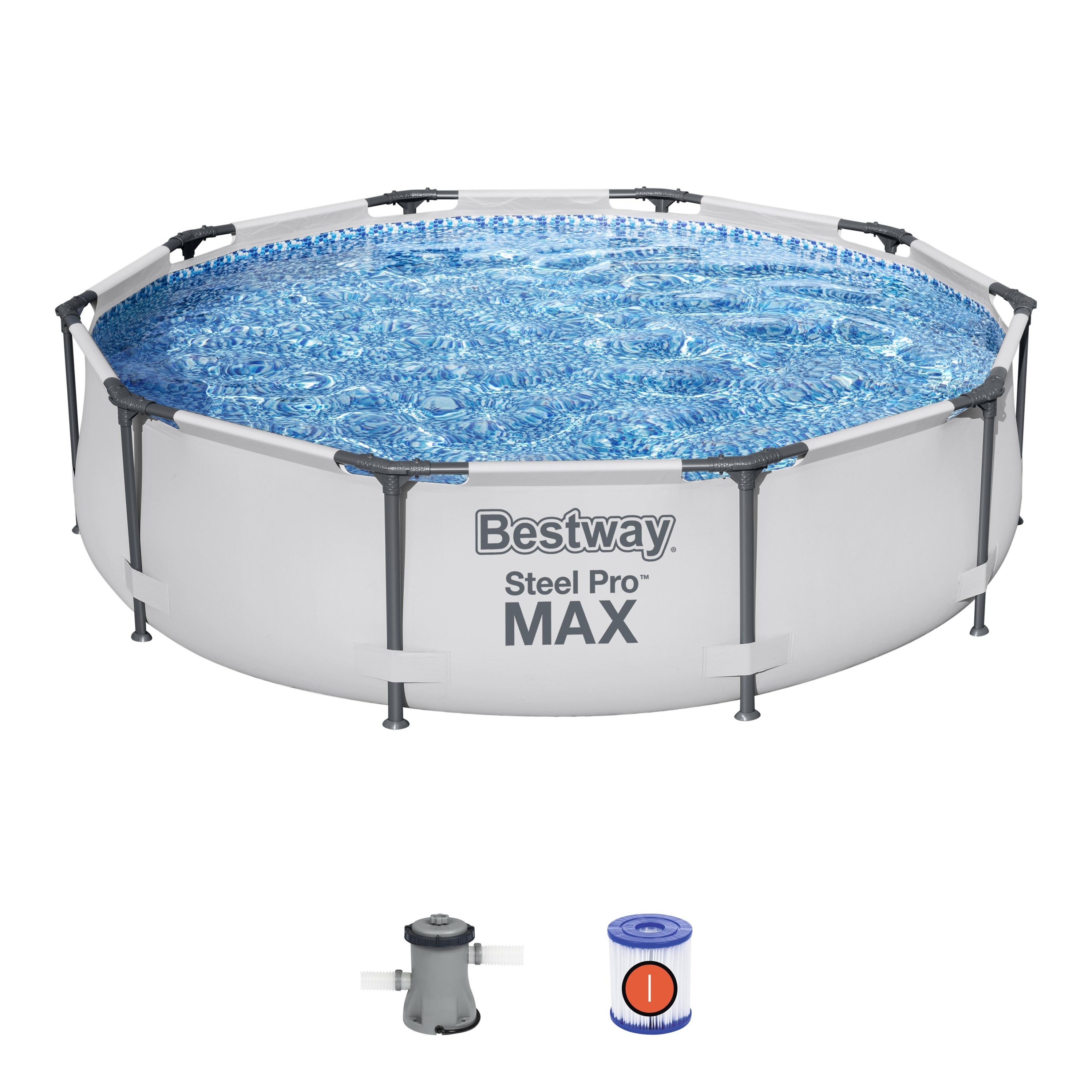 Изображение товара Каркасный бассейн Bestway 305х76 круглый для улицы, объем 4678 л