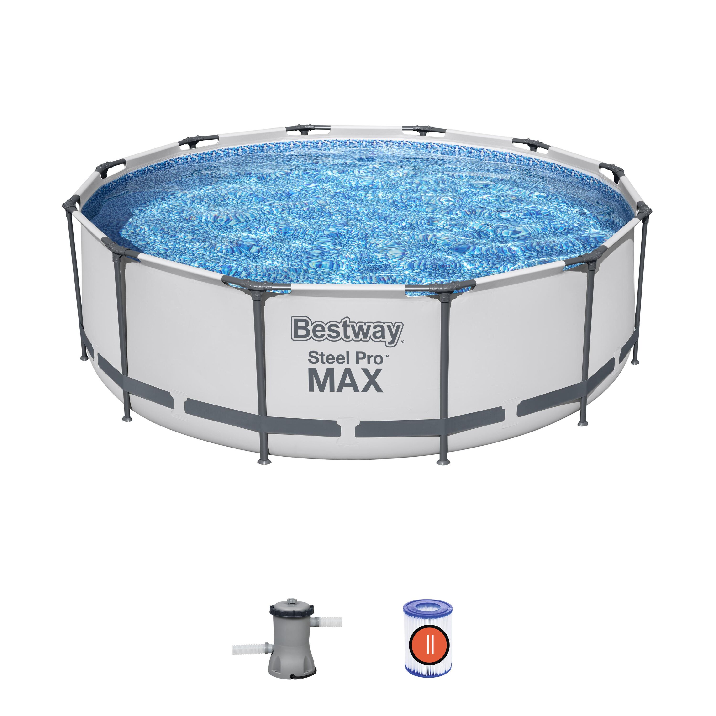 Изображение товара Каркасный бассейн Bestway Steel Pro MAX 366x100 см