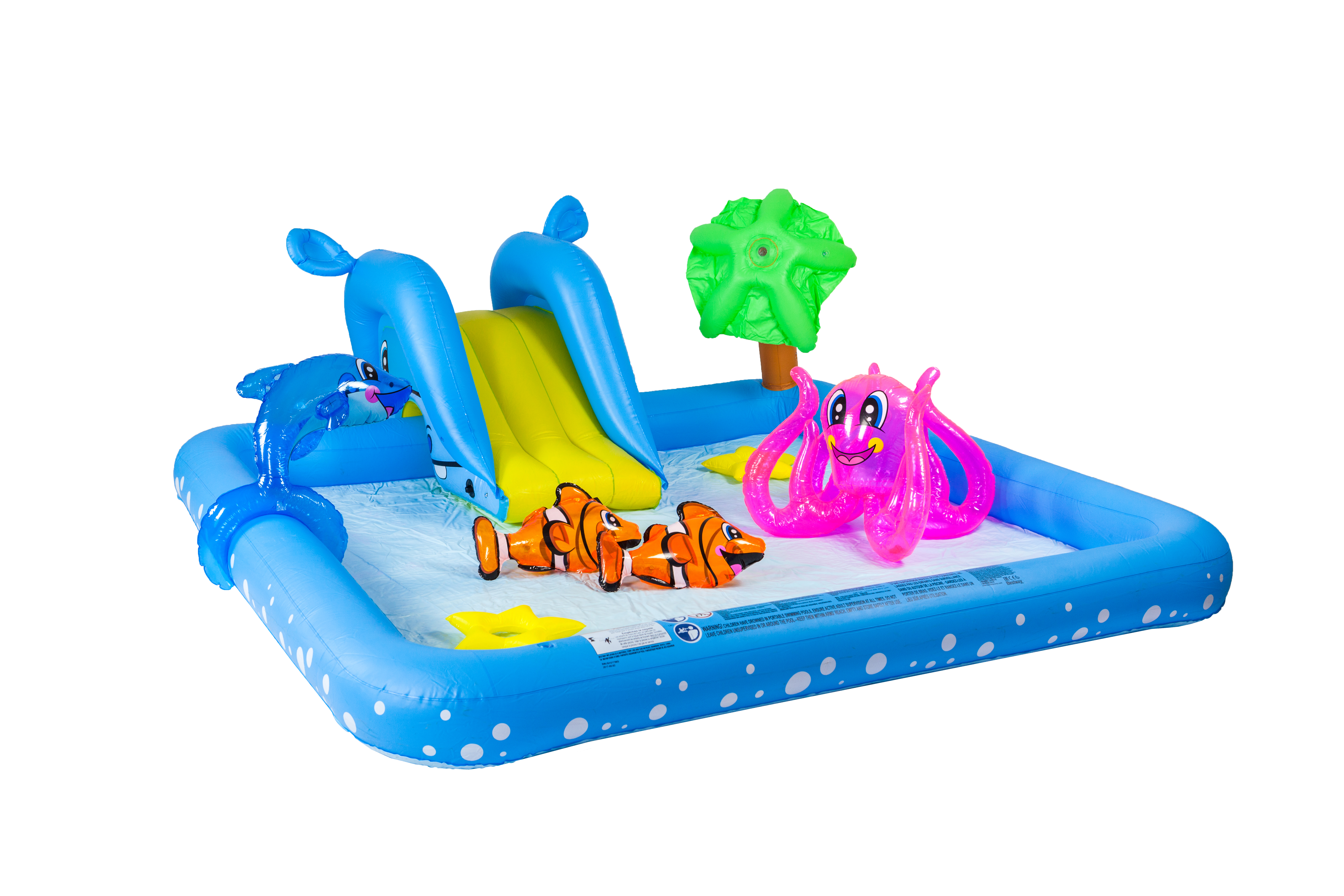 Изображение товара Игровой центр Bestway 239х206 см с горкой, для детей, надувной, универсальный
