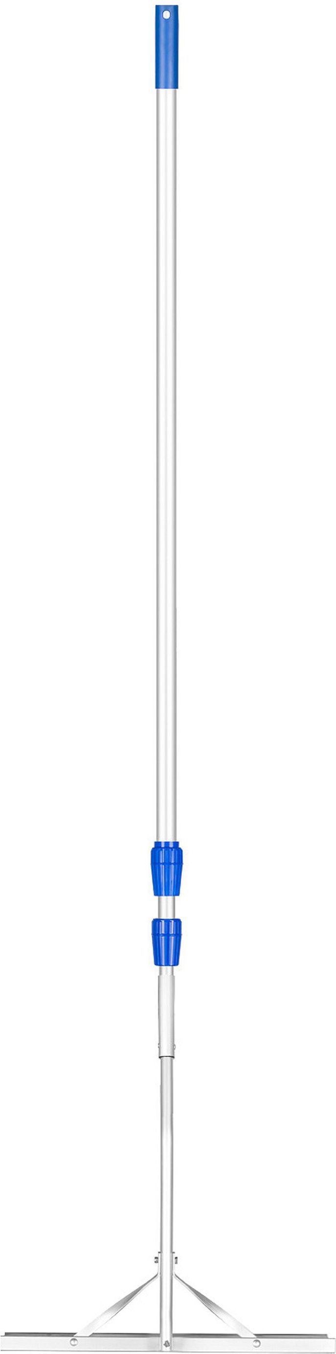 Изображение товара Телескопический скребок для снега Truper ROOF-RK, алюминий, 45х480 см