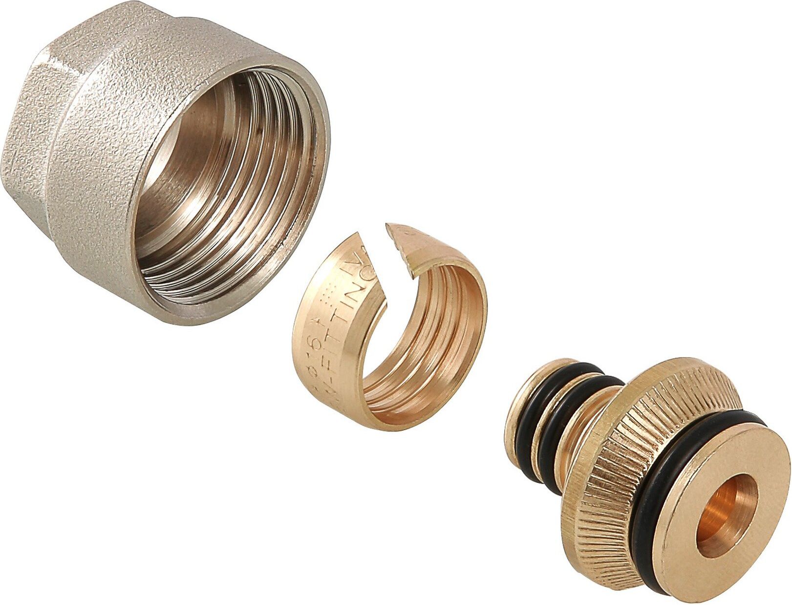 Изображение товара Фитинг латунь никелированная VALTEC 3/4" x 20 мм