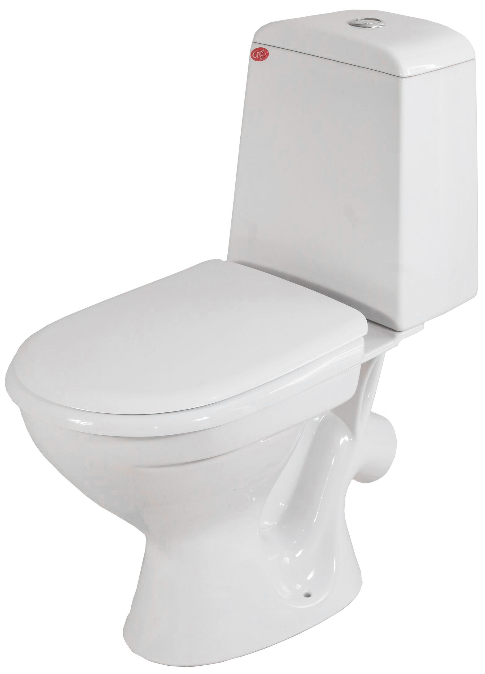 Изображение товара Напольный унитаз Gesso W 102 Премиум-2 с косым выпуском и soft-close