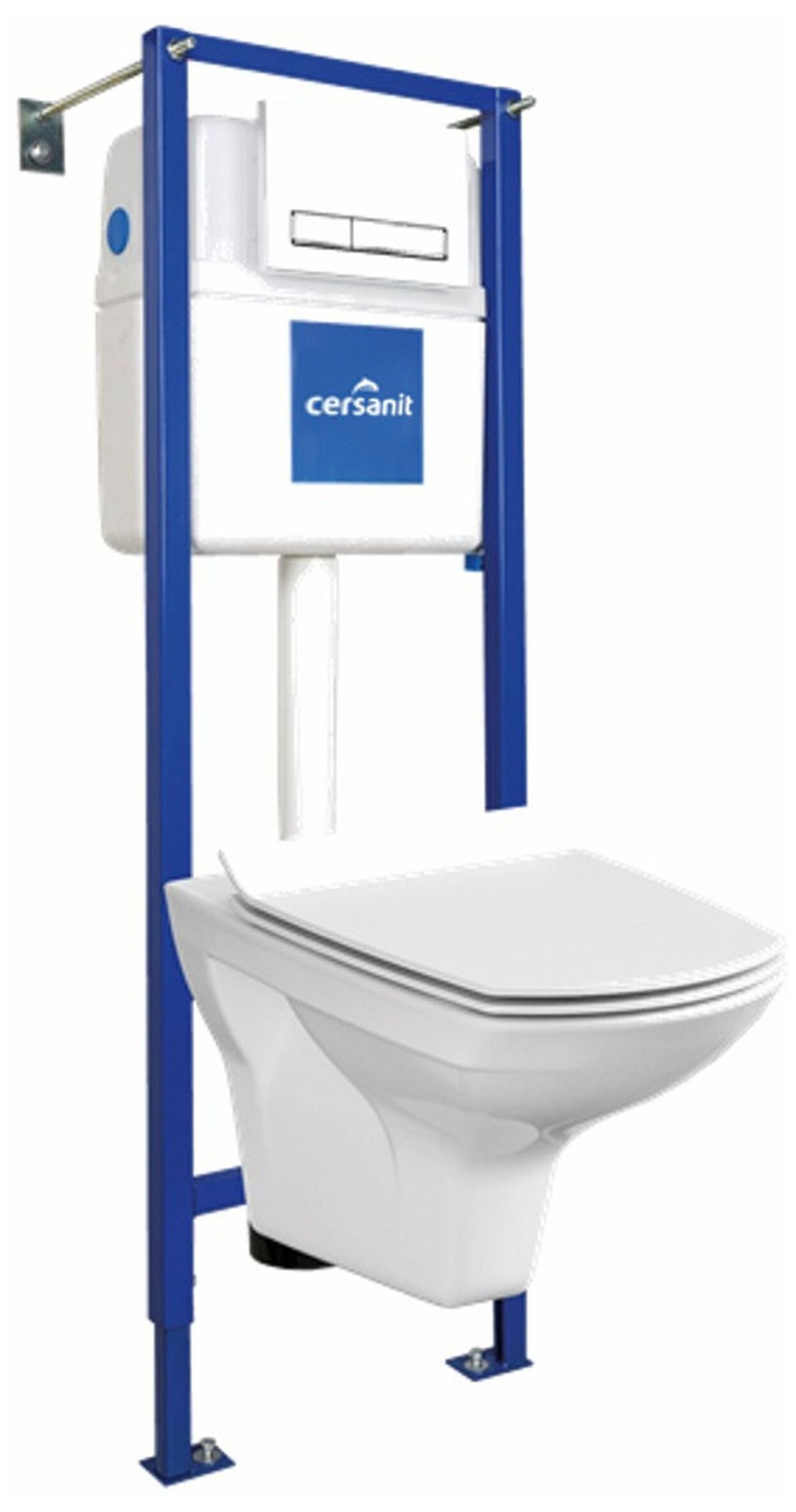 Изображение товара Инсталляция для подвесного унитаза Cersanit Carina S-SET-CARC/VEC/S-DL
