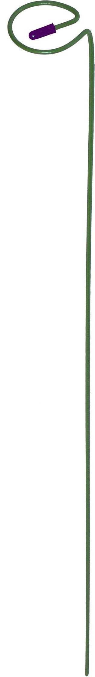 Изображение товара Опора конус Клевер-С ПВХ 7х90х9 см зеленая для цветов