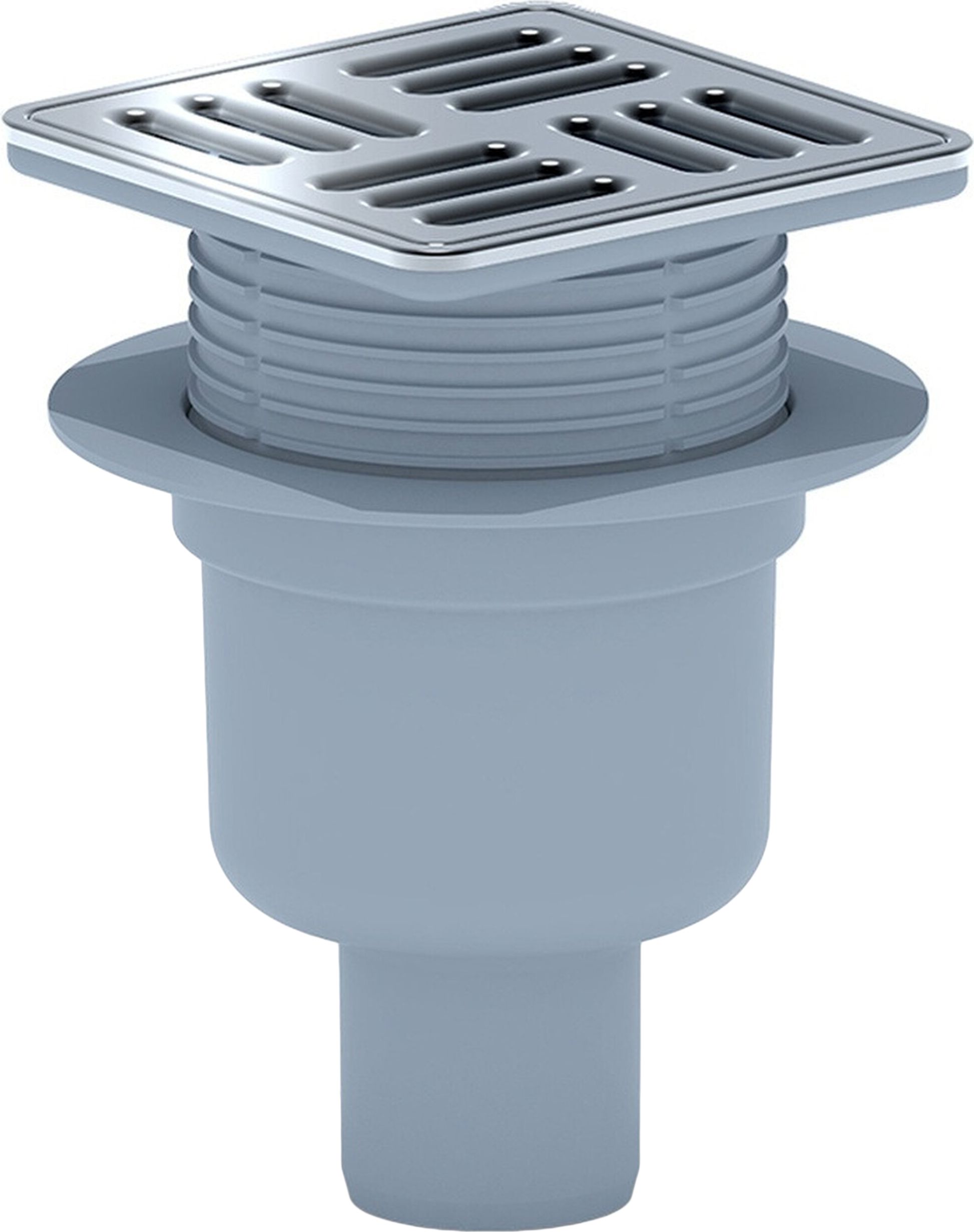 Изображение товара Трап для душа АНИ Пласт TA5714М 182х145 мм с гидрозатвором из нержавеющей стали