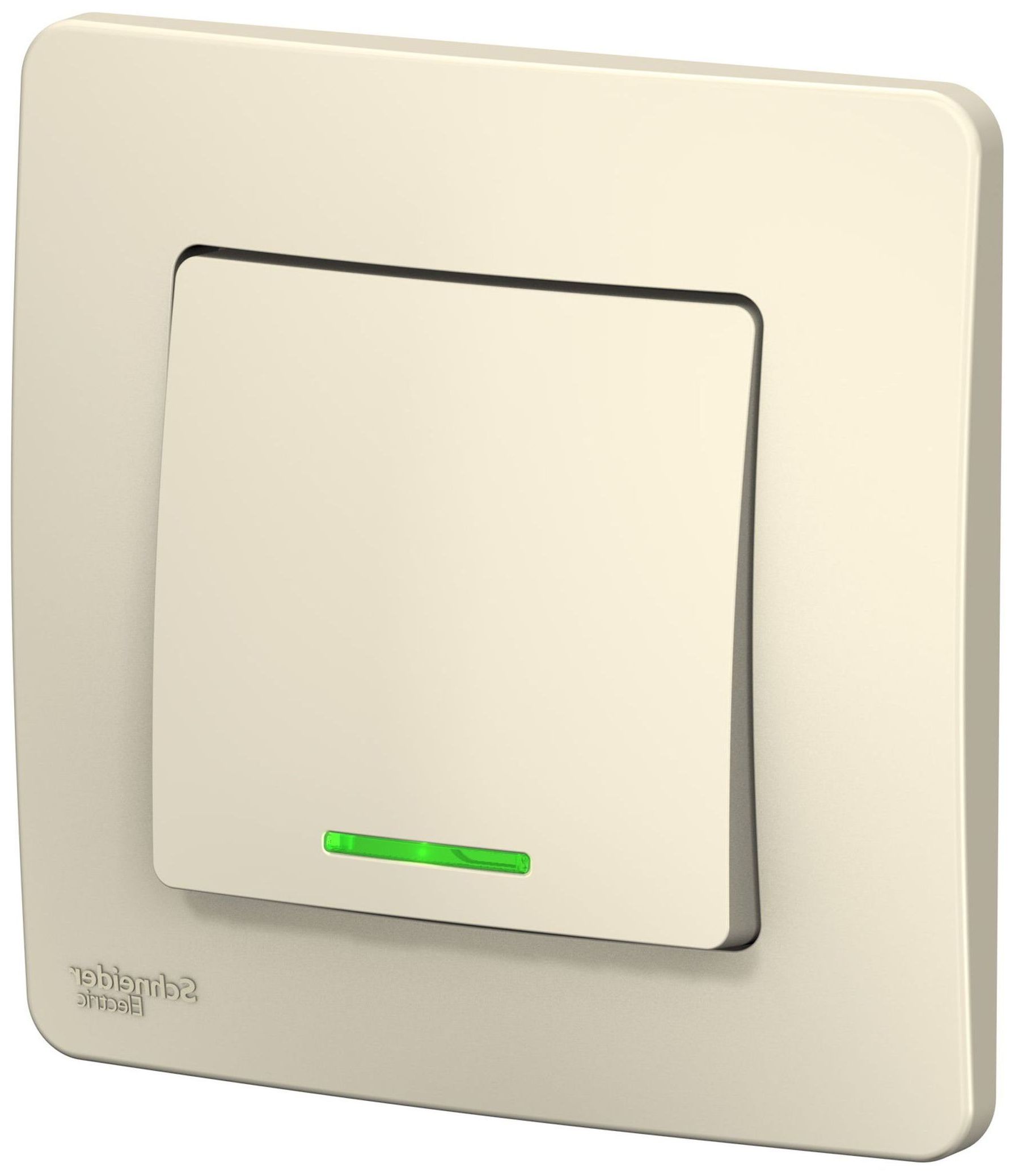 Изображение товара Выключатель 1-клавишный Schneider Electric Blanca молочный IP 20