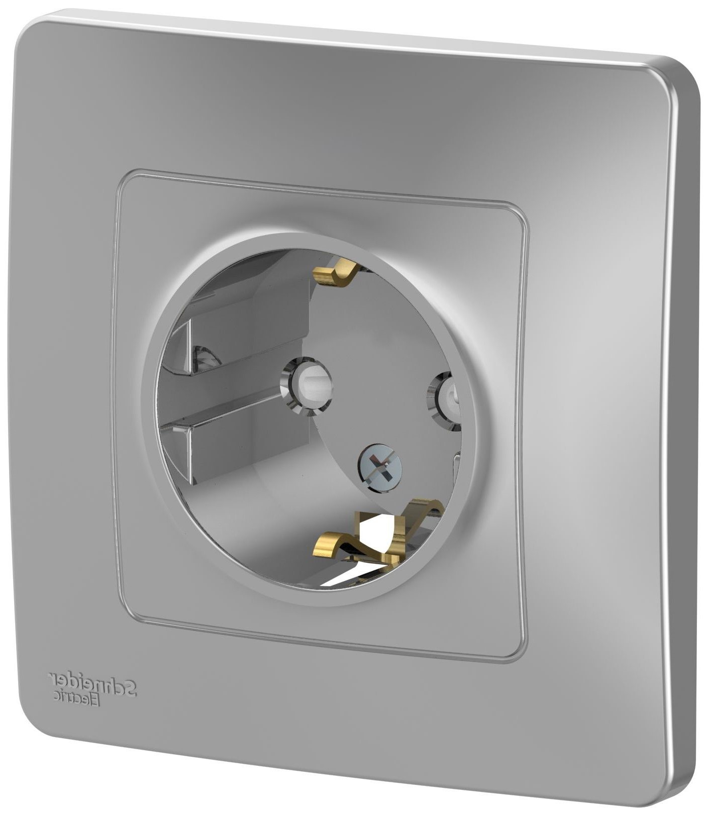 Изображение товара Розетка электрическая Schneider Electric Blanca BLNRS001113 алюминий