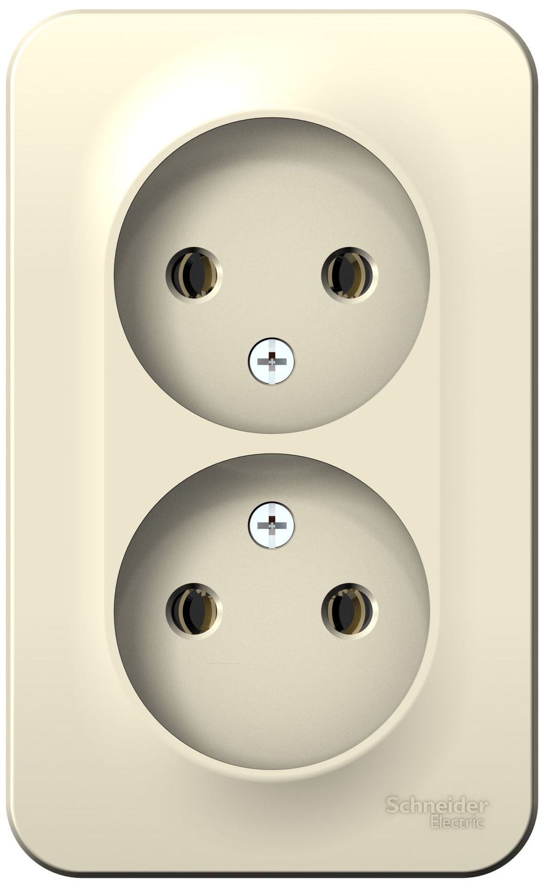 Изображение товара Электрическая розетка Schneider Electric Blanca с двумя постами для открытого монтажа