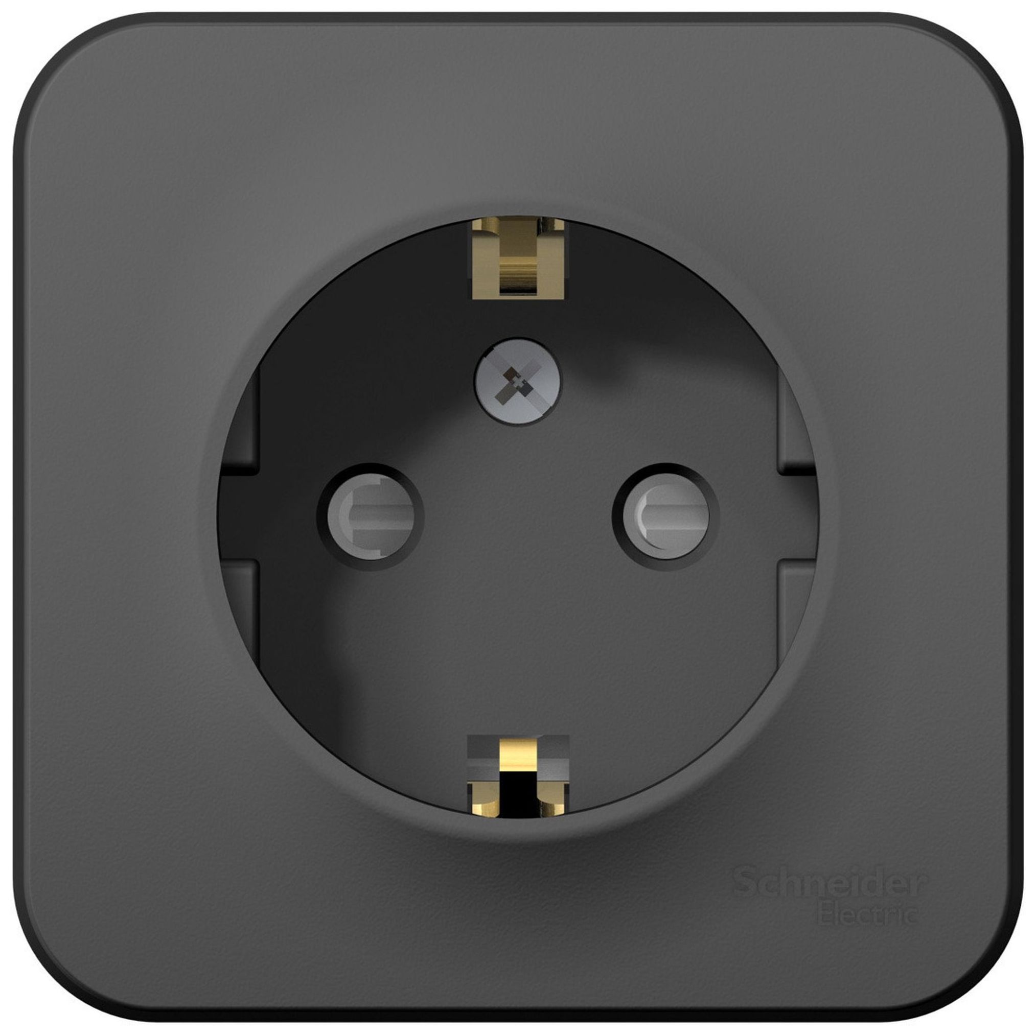 Изображение товара Розетка электрическая Schneider Electric Blanca BLNRA011116 антрацит черная