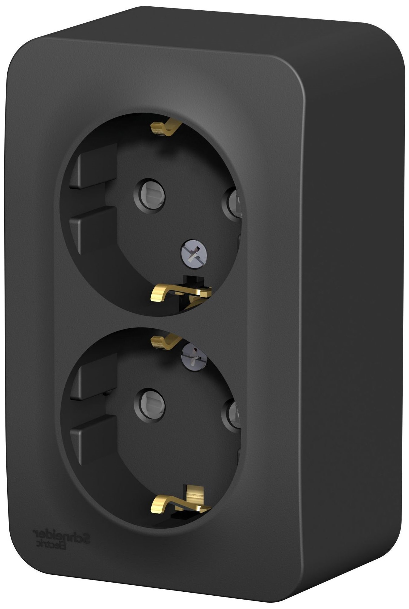 Изображение товара Электрическая розетка Schneider Electric BLANCA антрацит