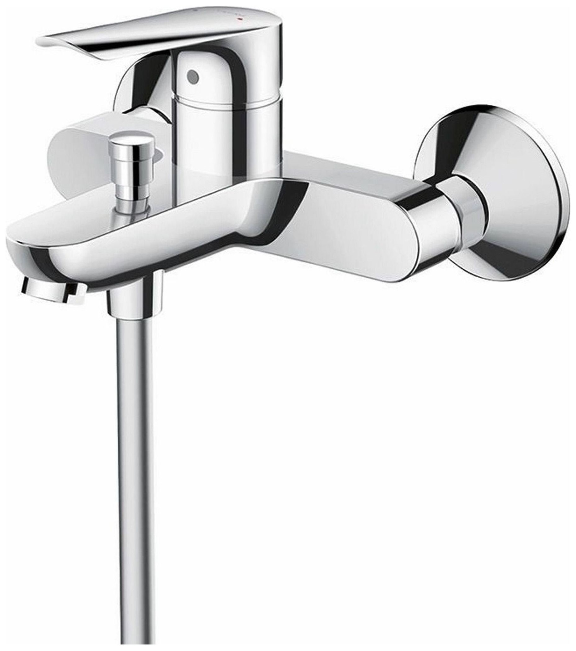 Изображение товара Смеситель для ванны Hansgrohe Logis 71403000 однорычажный с технологией AirPower