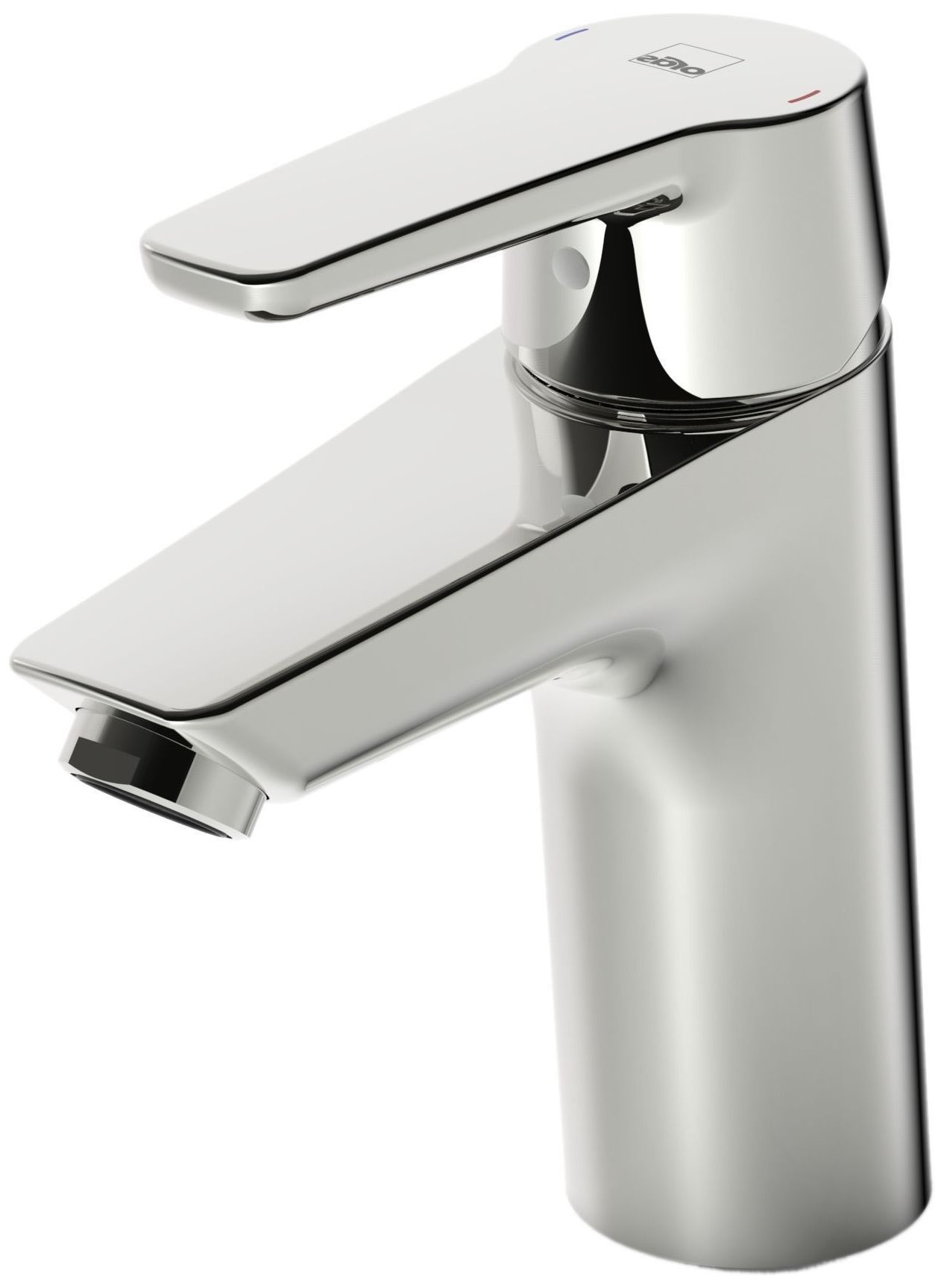 Изображение товара Смеситель для раковины Oras Saga XL 3911F - современный однорычажный с фиксированным изливом