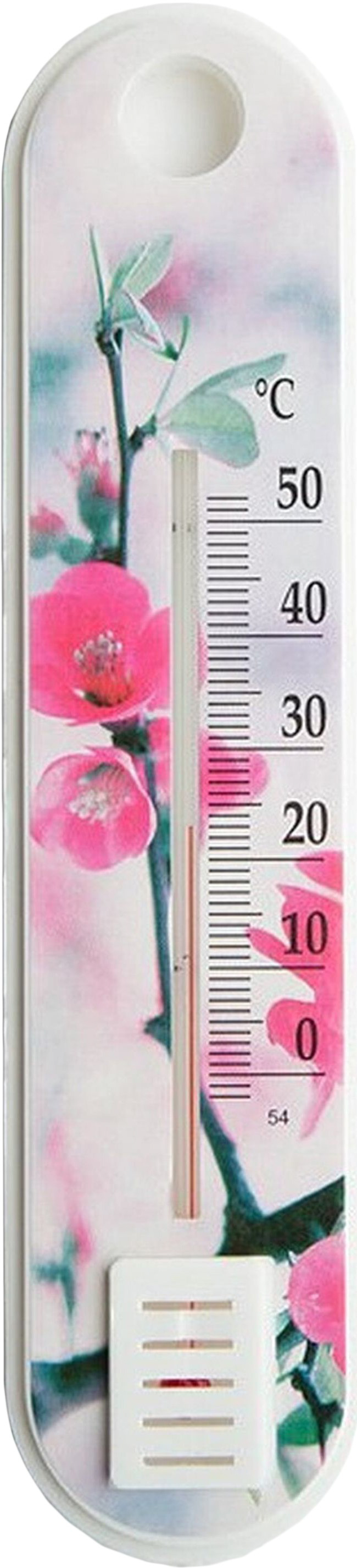 Изображение товара Термометр жидкостный GARDEN SHOW Цветы комнатный 19х4 см