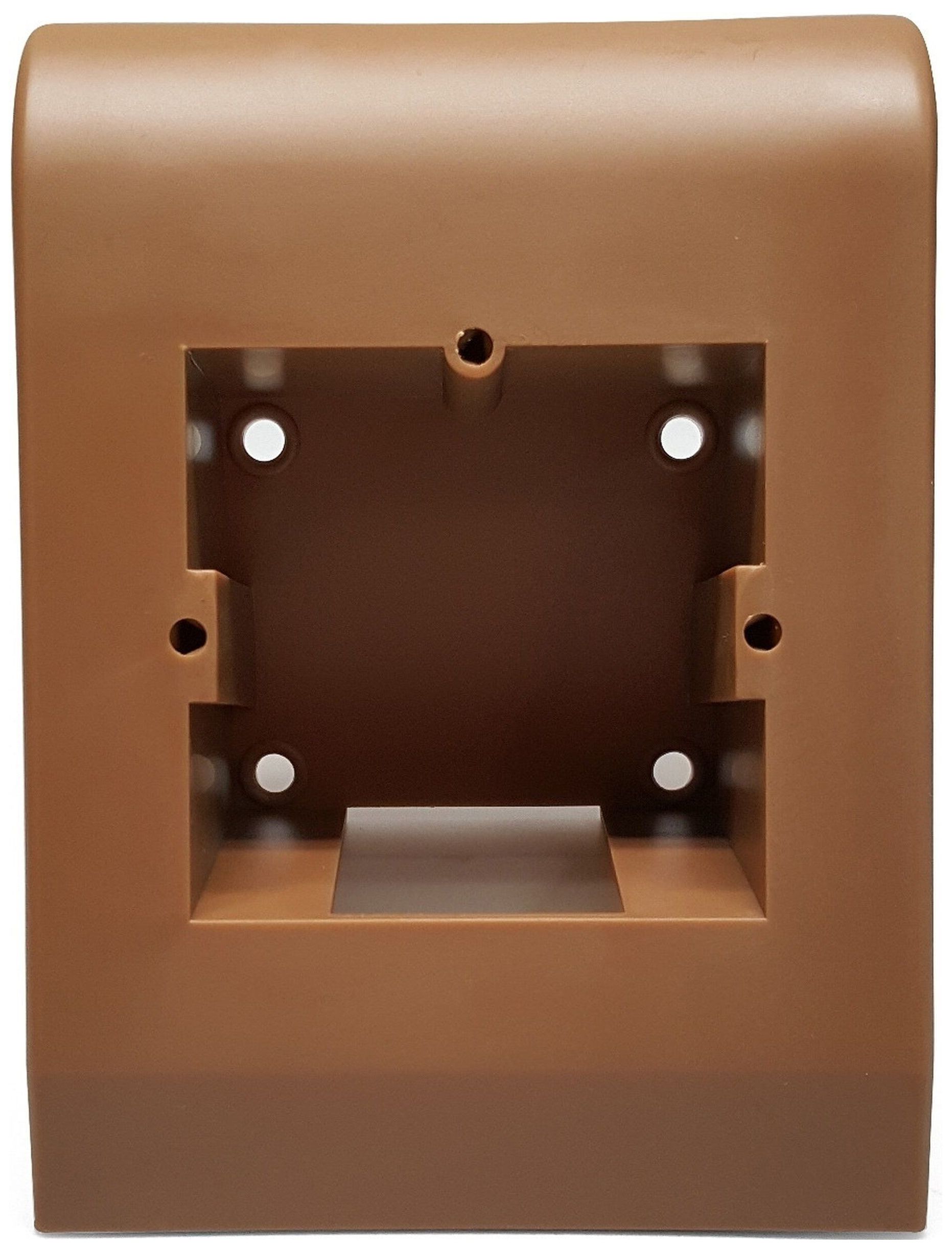 Изображение товара Монтажный бокс T.Plast коричневый для розеток скрытая установка