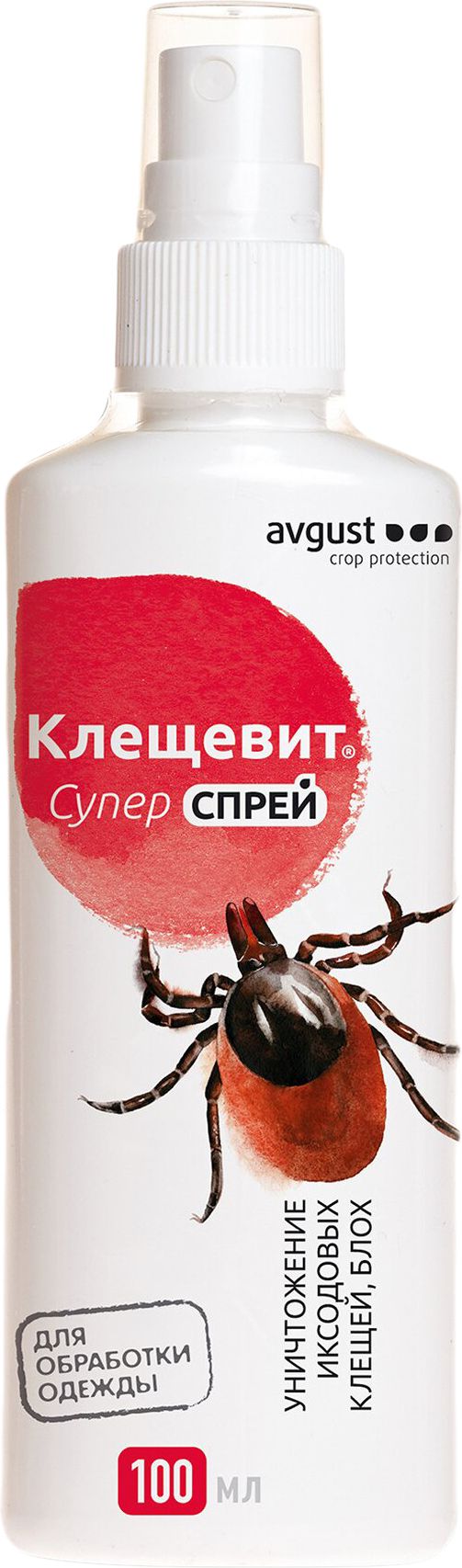 Изображение товара Средство Клещевит Супер от насекомых 100 мл