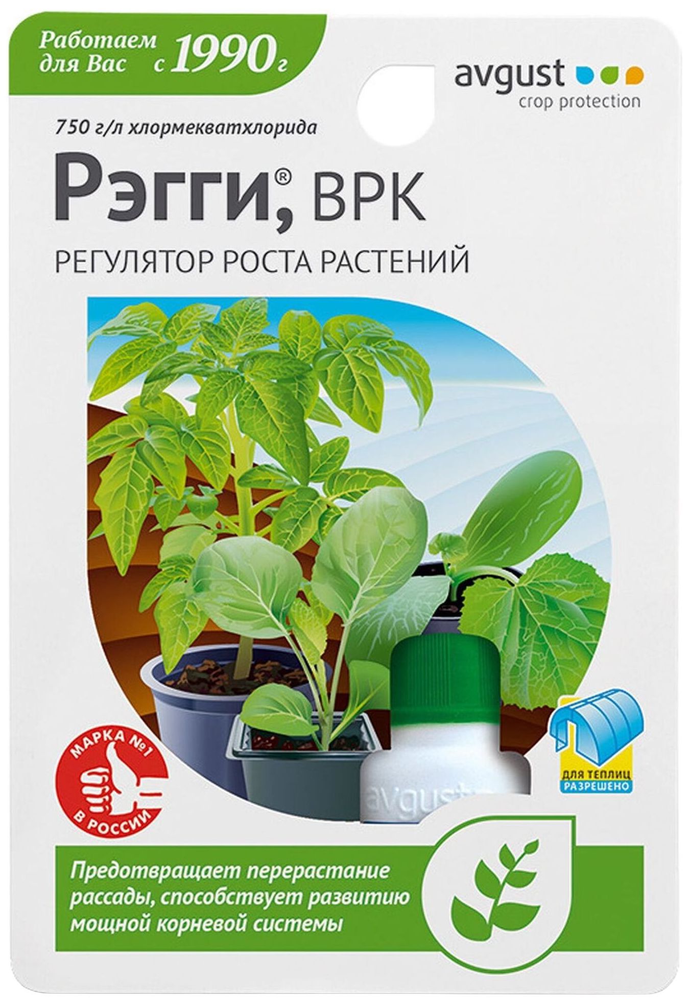Изображение товара Стимулятор роста Avgust Рэгги для зерновых 10 г