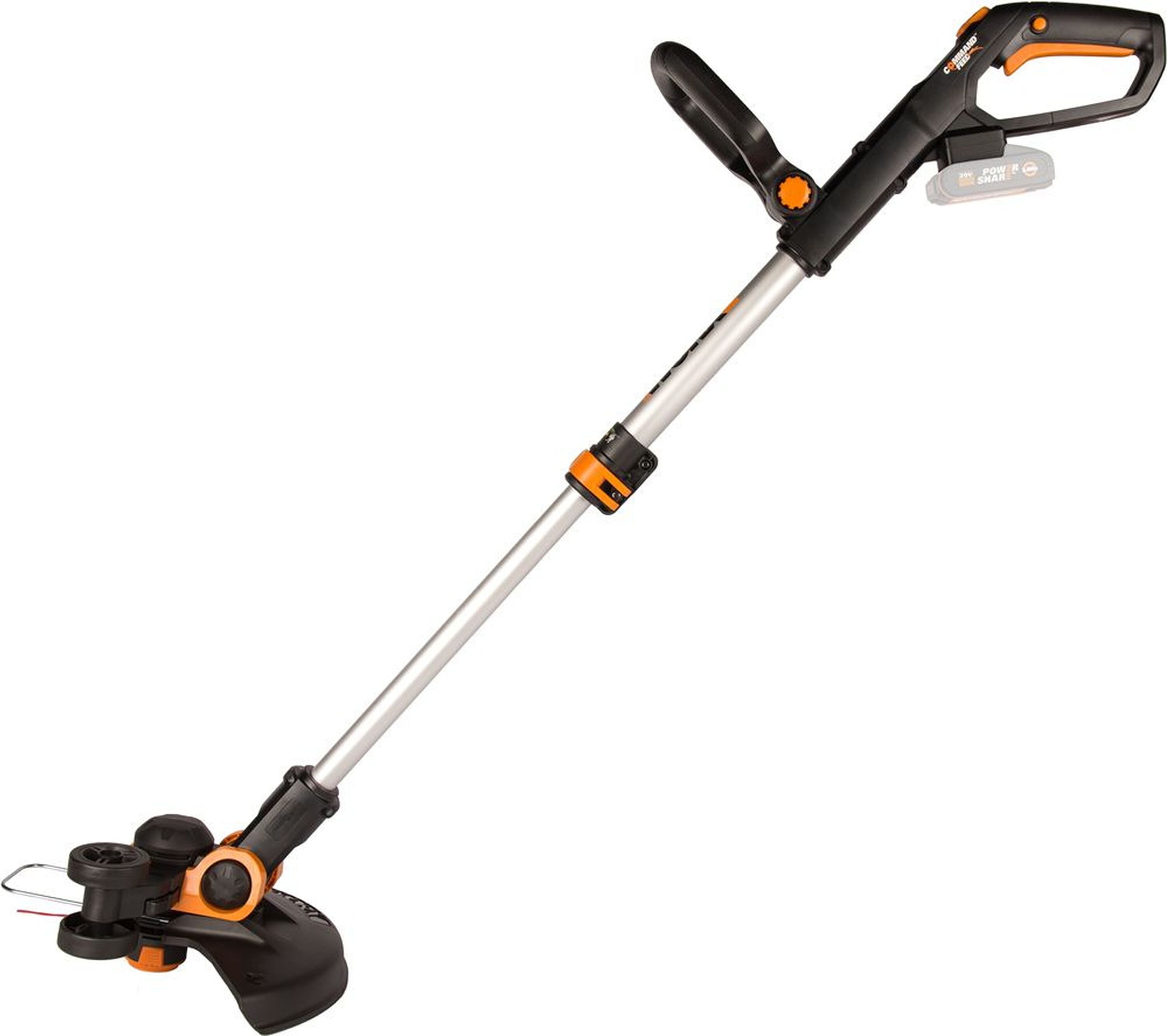 Изображение товара Аккумуляторный триммер Worx WG163E.9 20 В 2 Ач с регулятором штанги