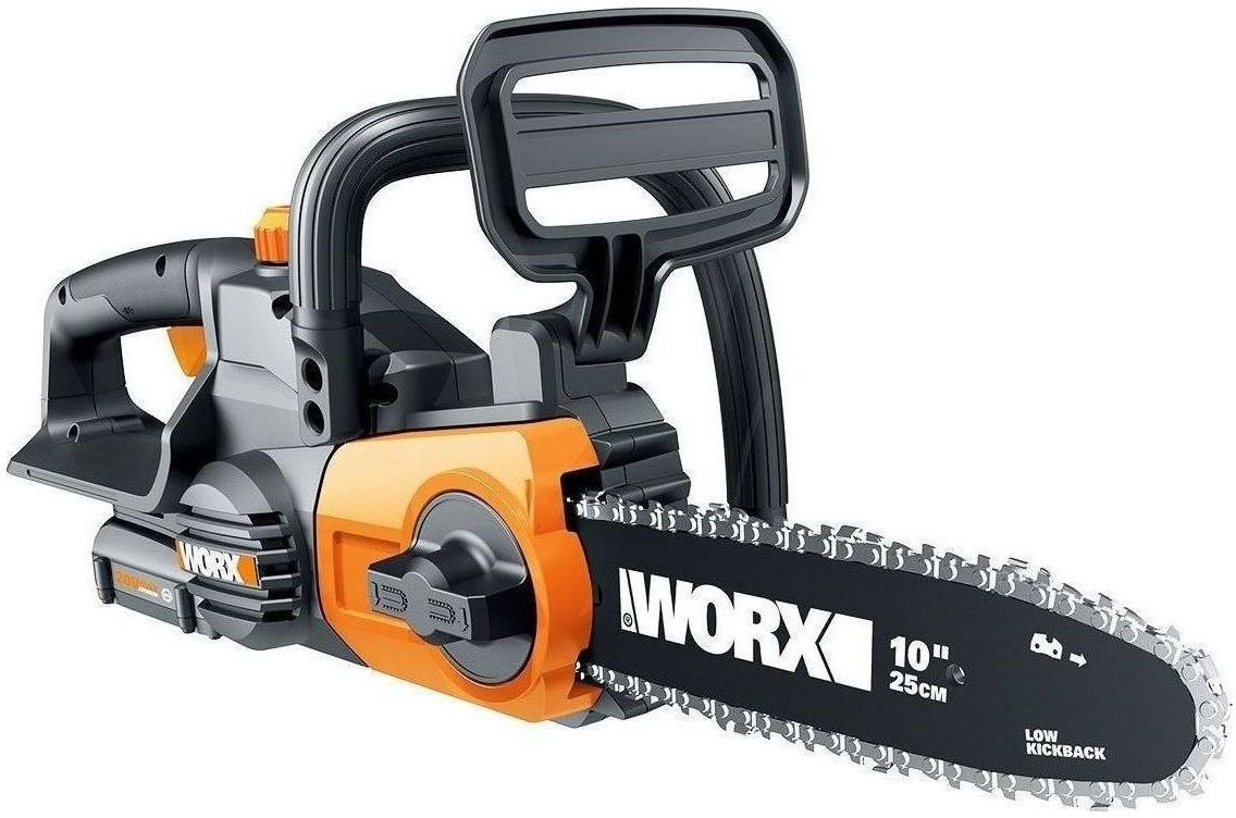 Изображение товара Аккумуляторная цепная пила WORX WG322E.9 20В 25 см без АКБ и ЗУ