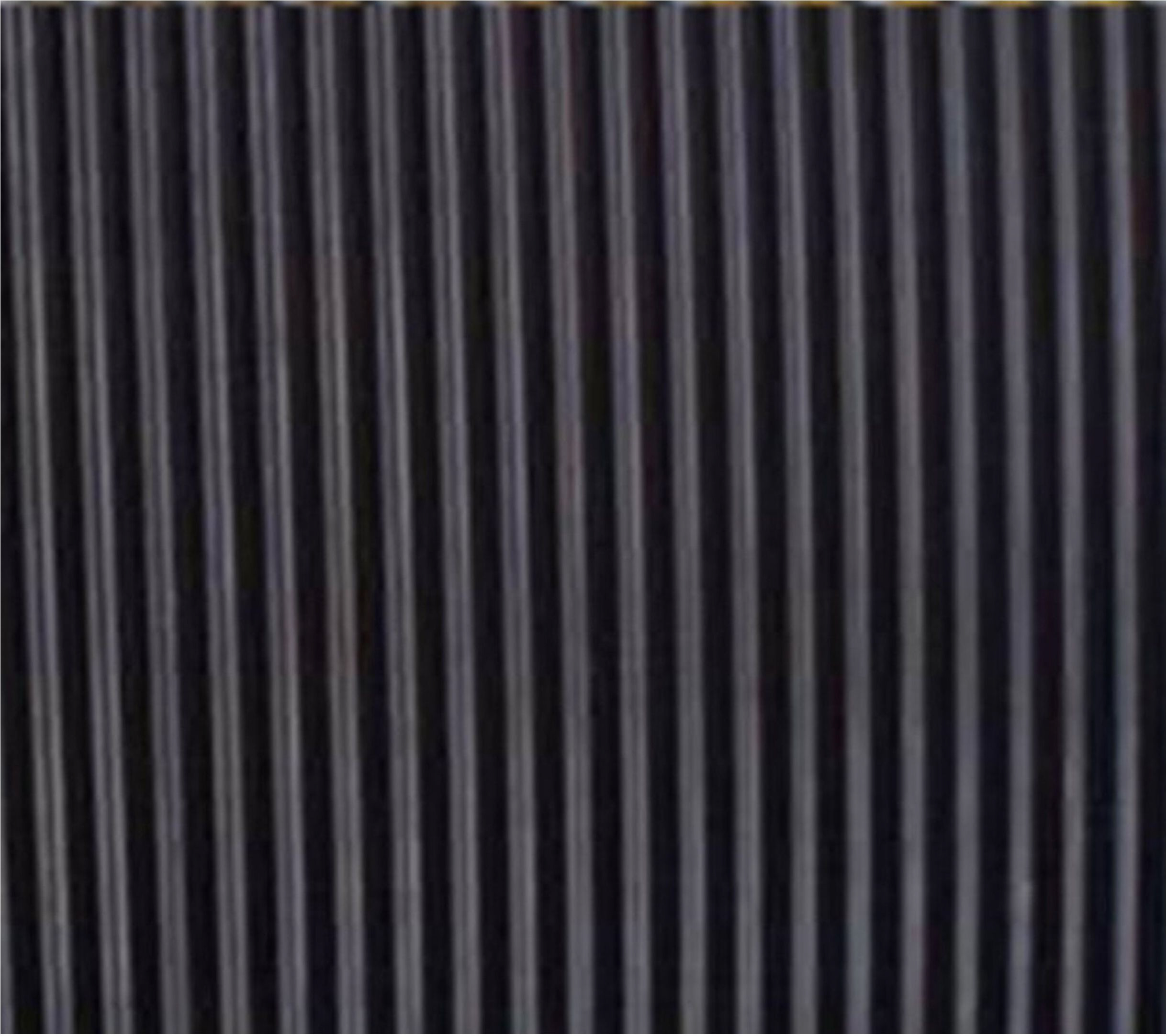 Изображение товара Ковровая дорожка Baltturf Рифленка черная 120 см безворсовая